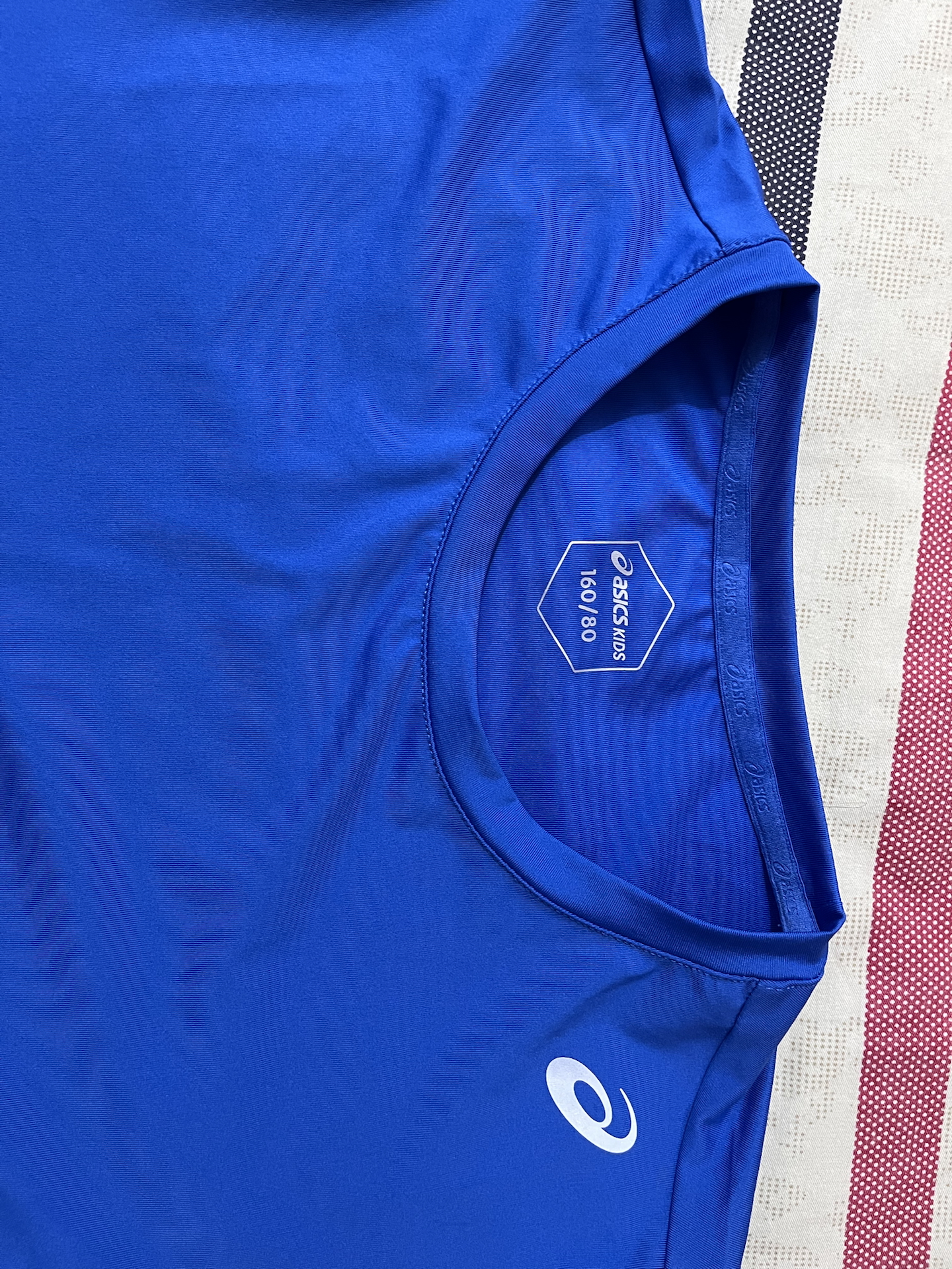 custom review-ASICS Sports Performance 5005 ASICS Синий Унисекс T-рубашки