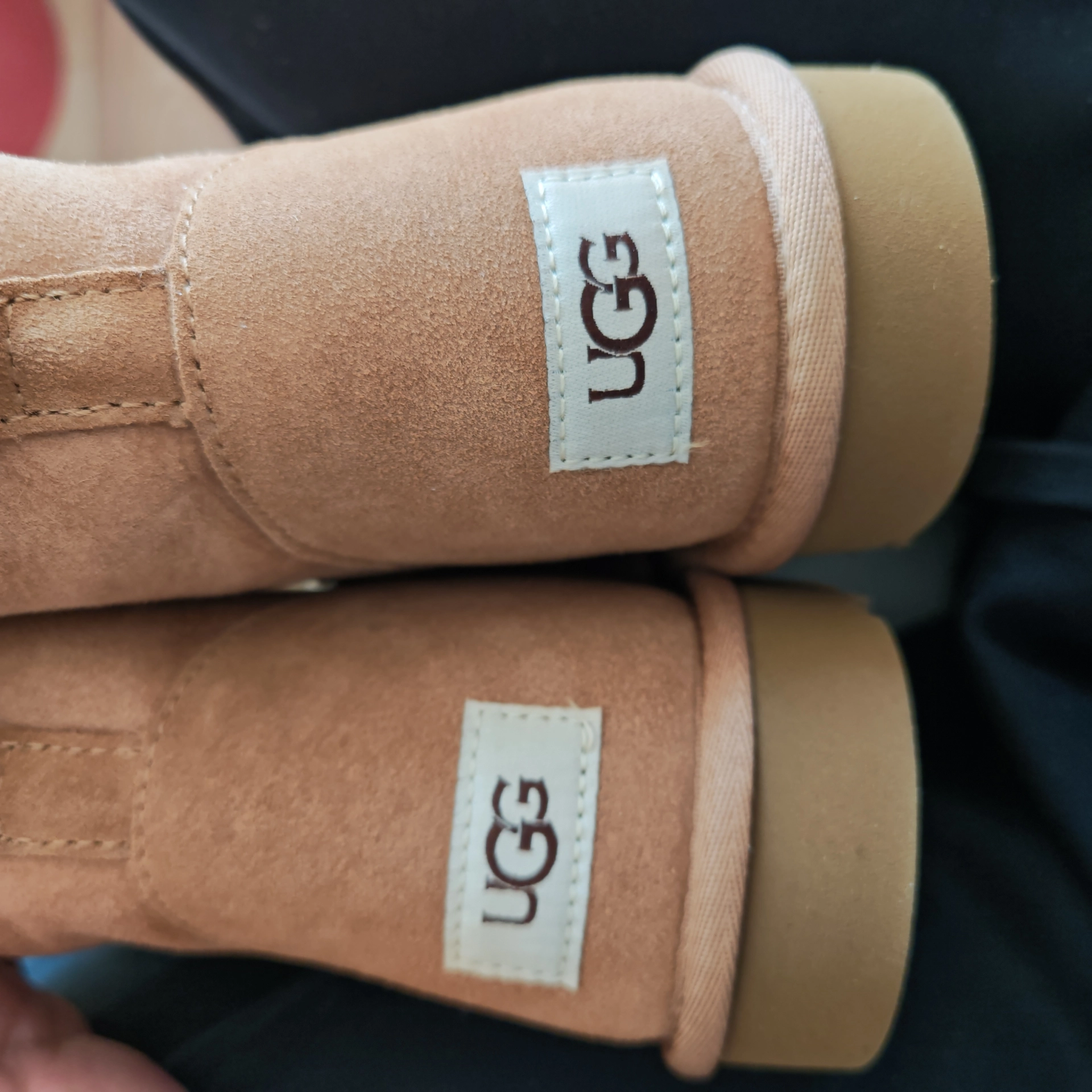 custom review-UGG CLASSIC MINI Термические Короткие Снежные Ботинки Мужские Каштановые