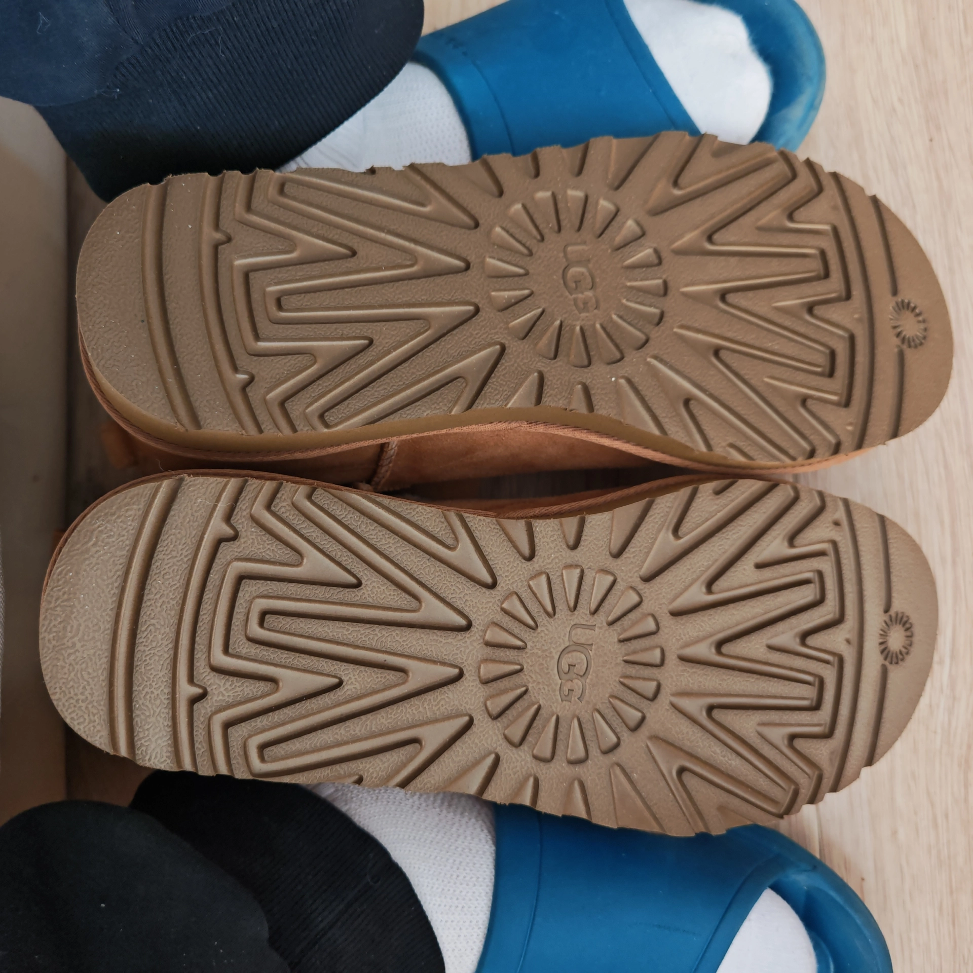 custom review-UGG CLASSIC MINI Термические Короткие Снежные Ботинки Мужские Каштановые