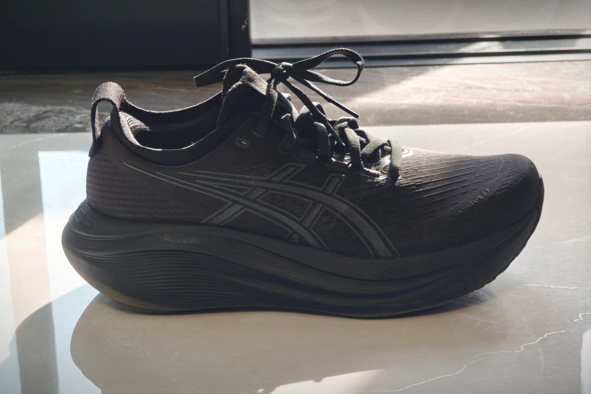 custom review-ASICS Гель Nimbus 27 Амортизация Противоскользящий Устойчивый к истиранию Низкий Топ Марафон Длинный Бег