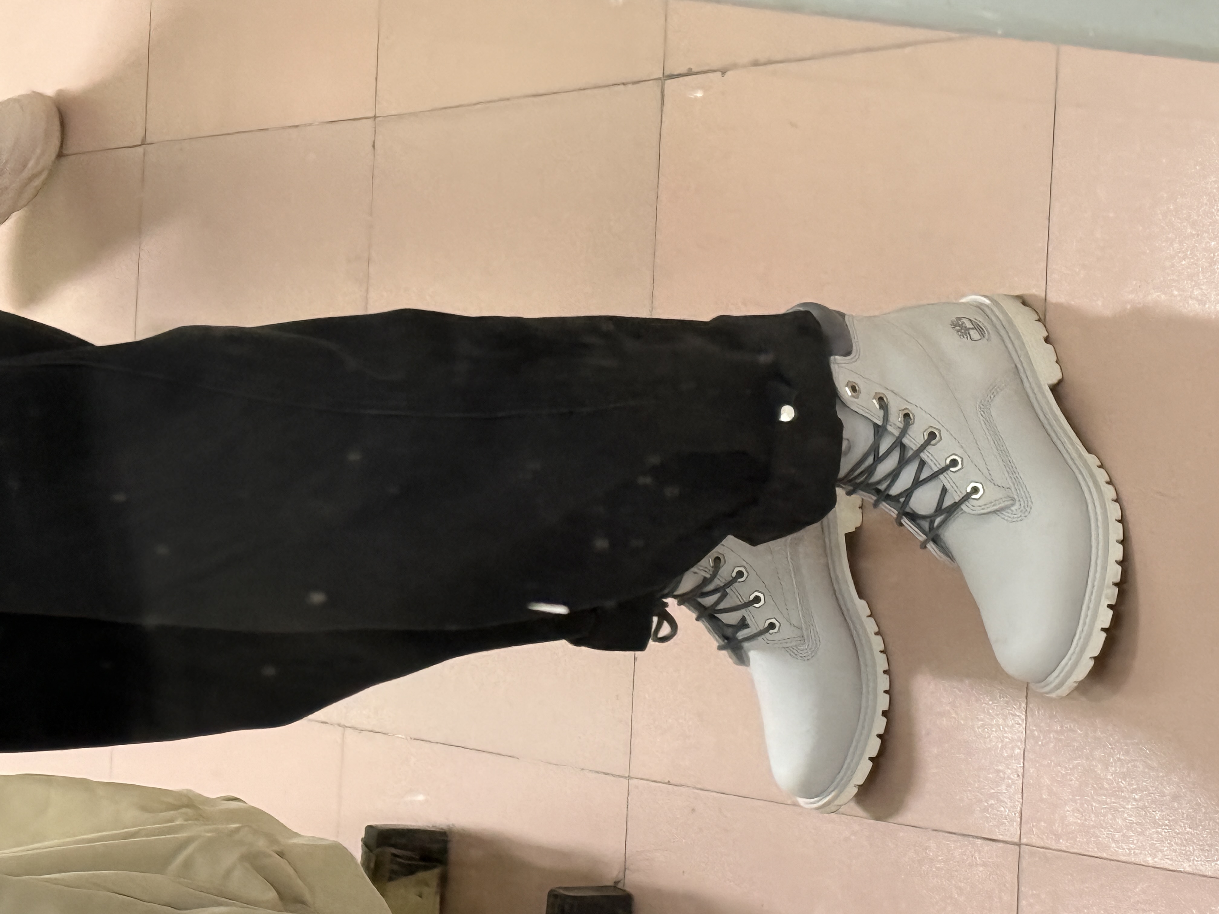 custom review-Timberland Waterville 6in Basic WP Средняя высота Армейские ботинки Женские Светло-серый