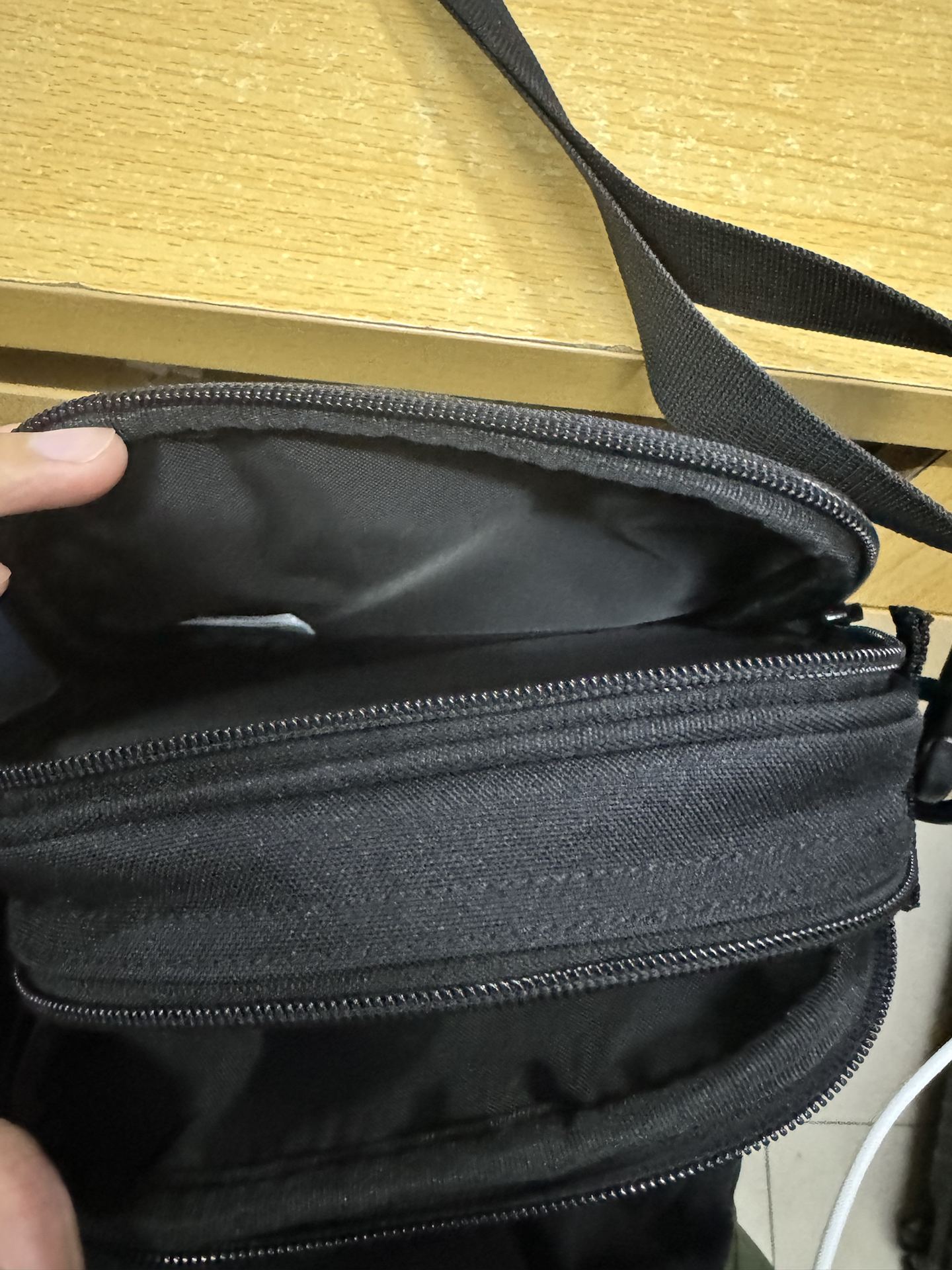 custom review-Carhartt WIP Ткань Tofu Сумка через плечо Стандартная Унисекс Черная