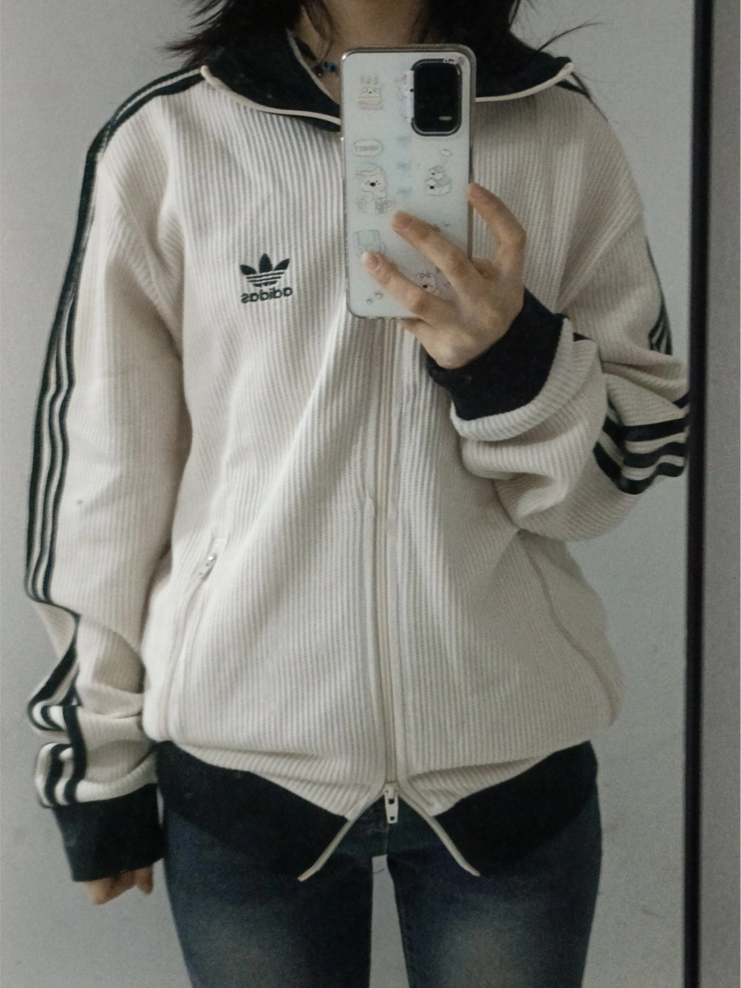 custom review-Adidas Originals Куртки и Пальто Унисекс Magic White