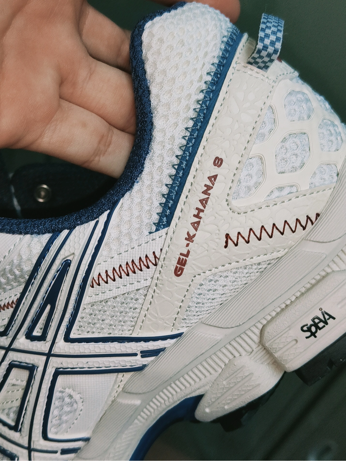 custom review-Asics Gel Kahana 8 FL Low Топ Беговые кроссовки Мужские Белые