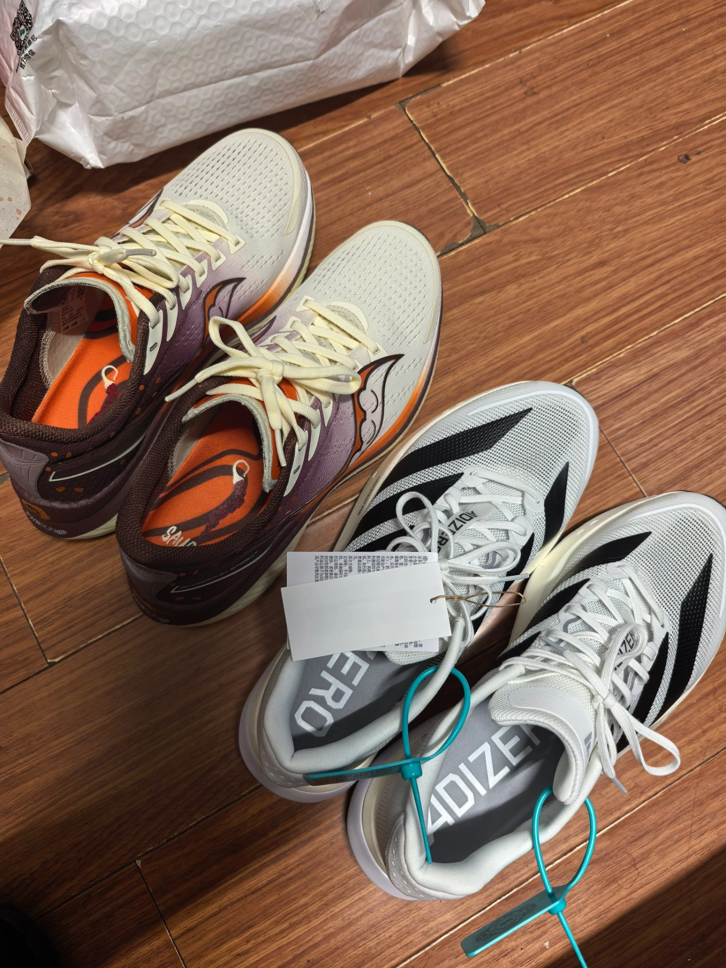 custom review-Adidas Adizero Boston 13 Slip-Resistant Низкий Топ Тренировочные Марафон Беговые Кроссовки Мужские Белый Черный