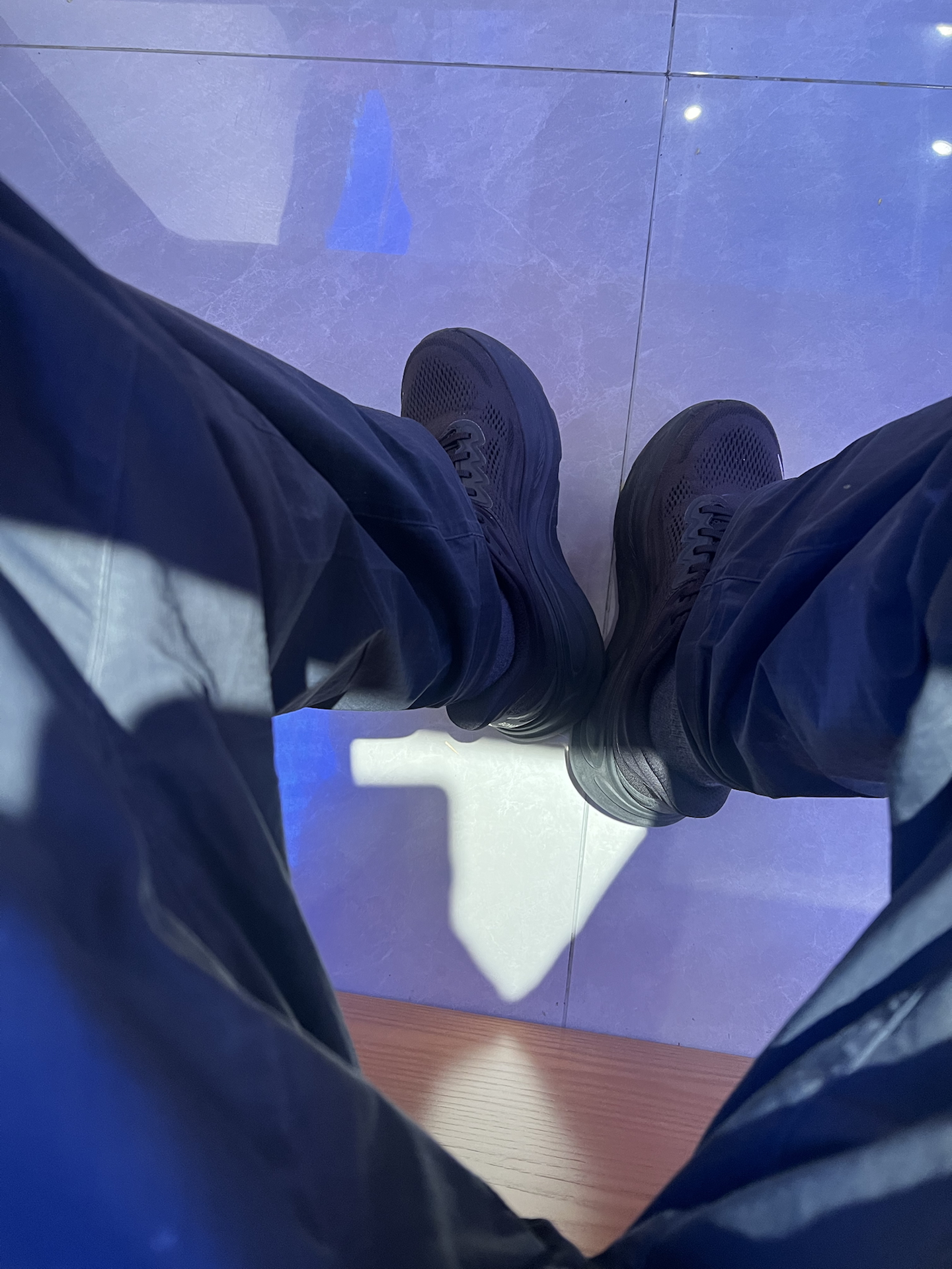 custom review-HOKA ONE ONE Bondi 9 Амортизирующие Дышащая Противоскользящая Низкий Топ Обувь для Беговых Дистанций Мужская Черная