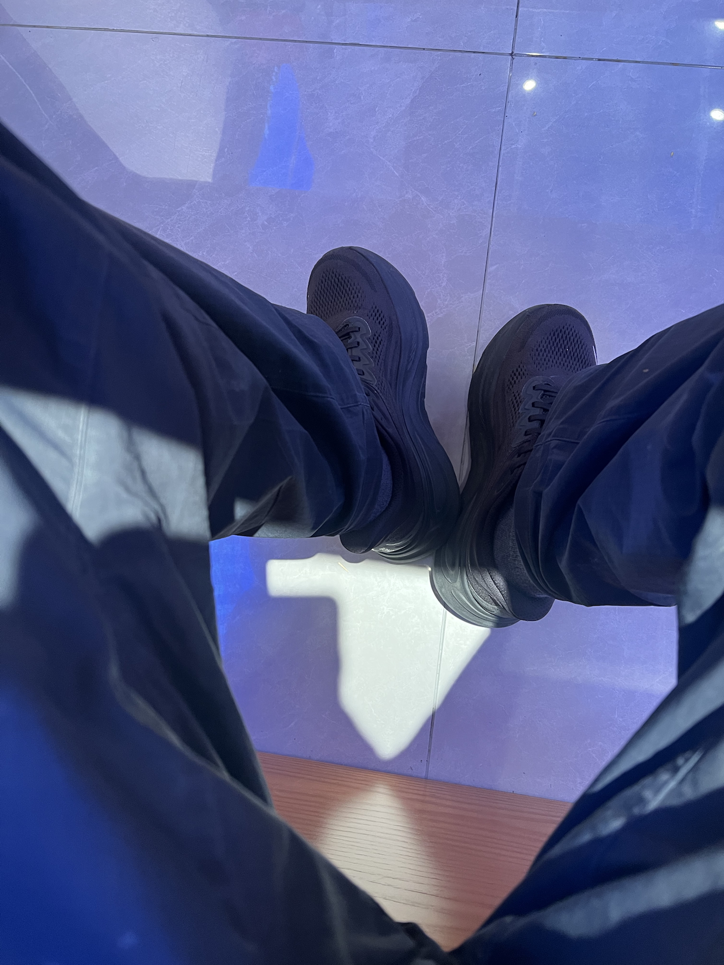 custom review-HOKA ONE ONE Bondi 9 Амортизирующие Дышащая Противоскользящая Низкий Топ Обувь для Беговых Дистанций Мужская Черная