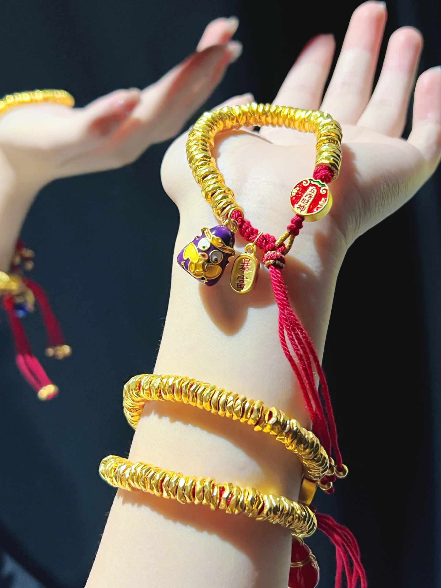 送女盆友黄金包满意的🥹