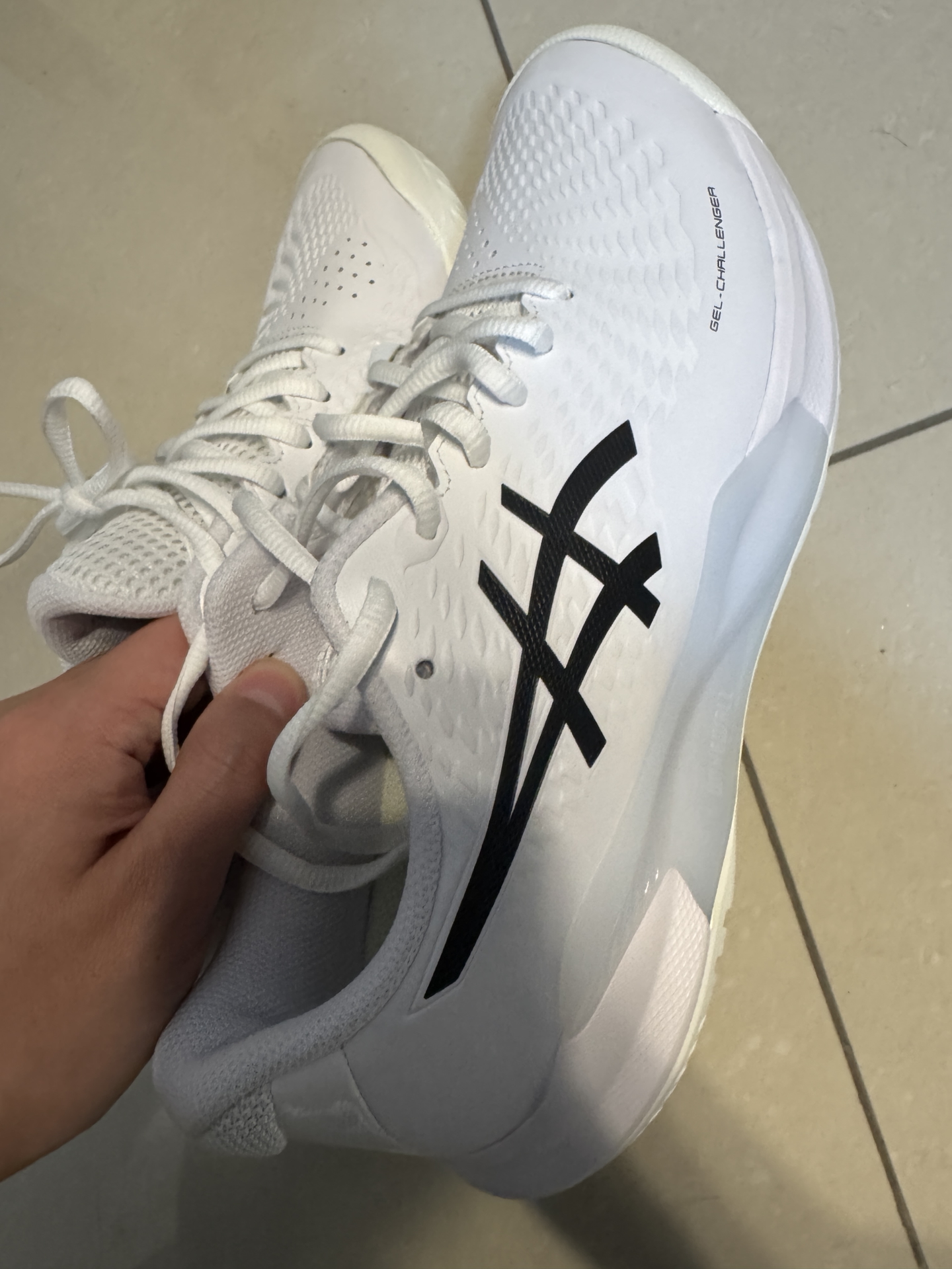 custom review-Asics Gel Challenger 14 Текстиль Искусственная кожа Амортизация Противоскользящие Дышащие Низкие кеды для тенниса