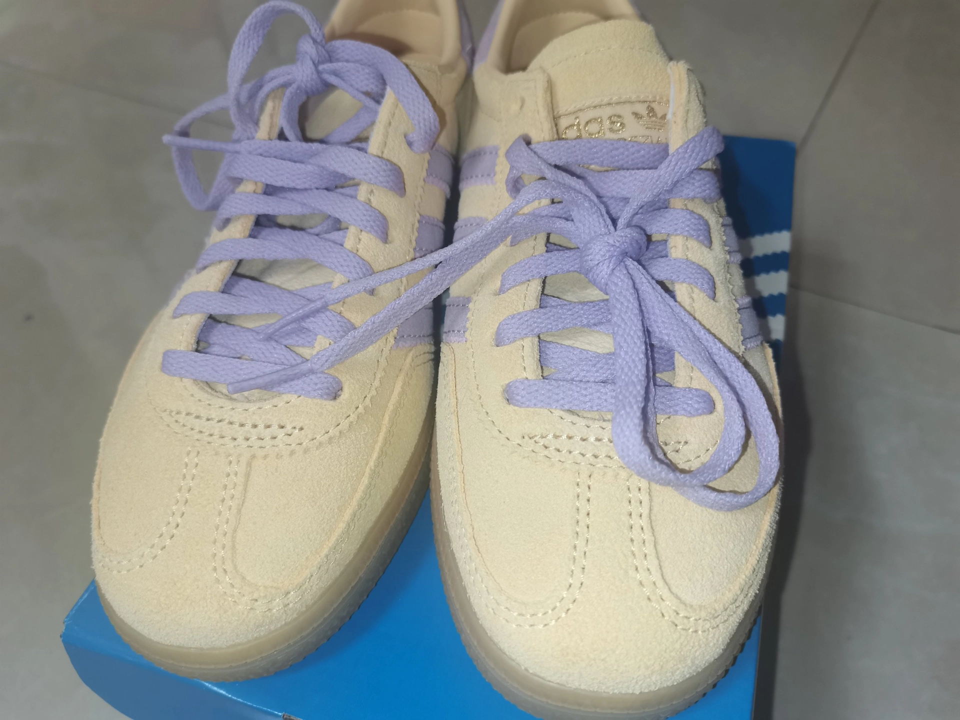 custom review-Adidas Originals HANDBALL SPEZIAL Устойчивые к истиранию низкие скейтборд-кроссовки Женские Светло-оранжевые Желтые