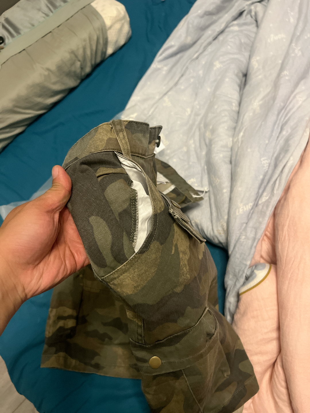 custom review-UNTILWERICH Рабочая одежда Камуфляж Шорты Унисекс Повседневный И Универсальный