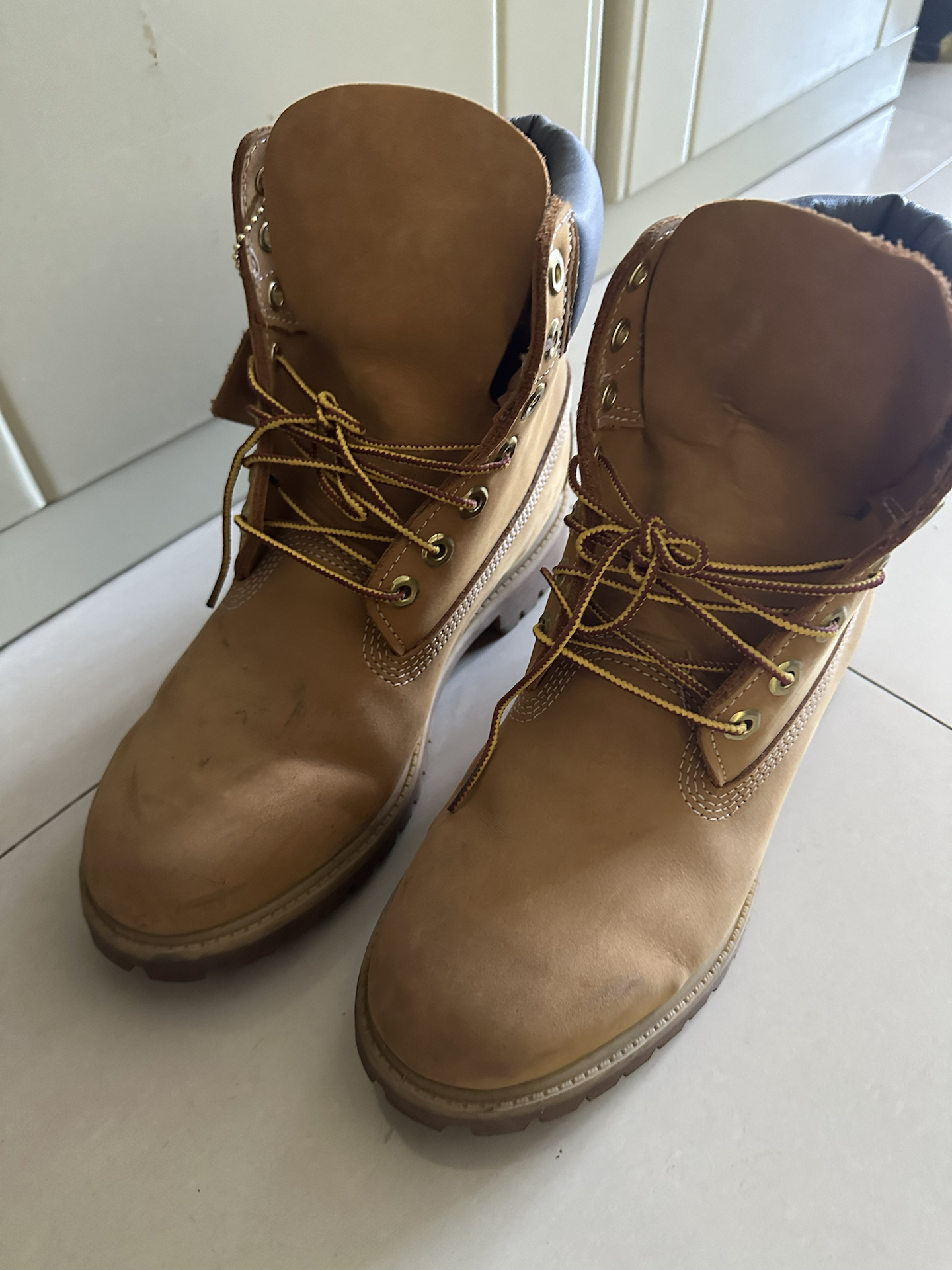 添柏岚大黄靴!硬!穿上就是最硬气的男人!