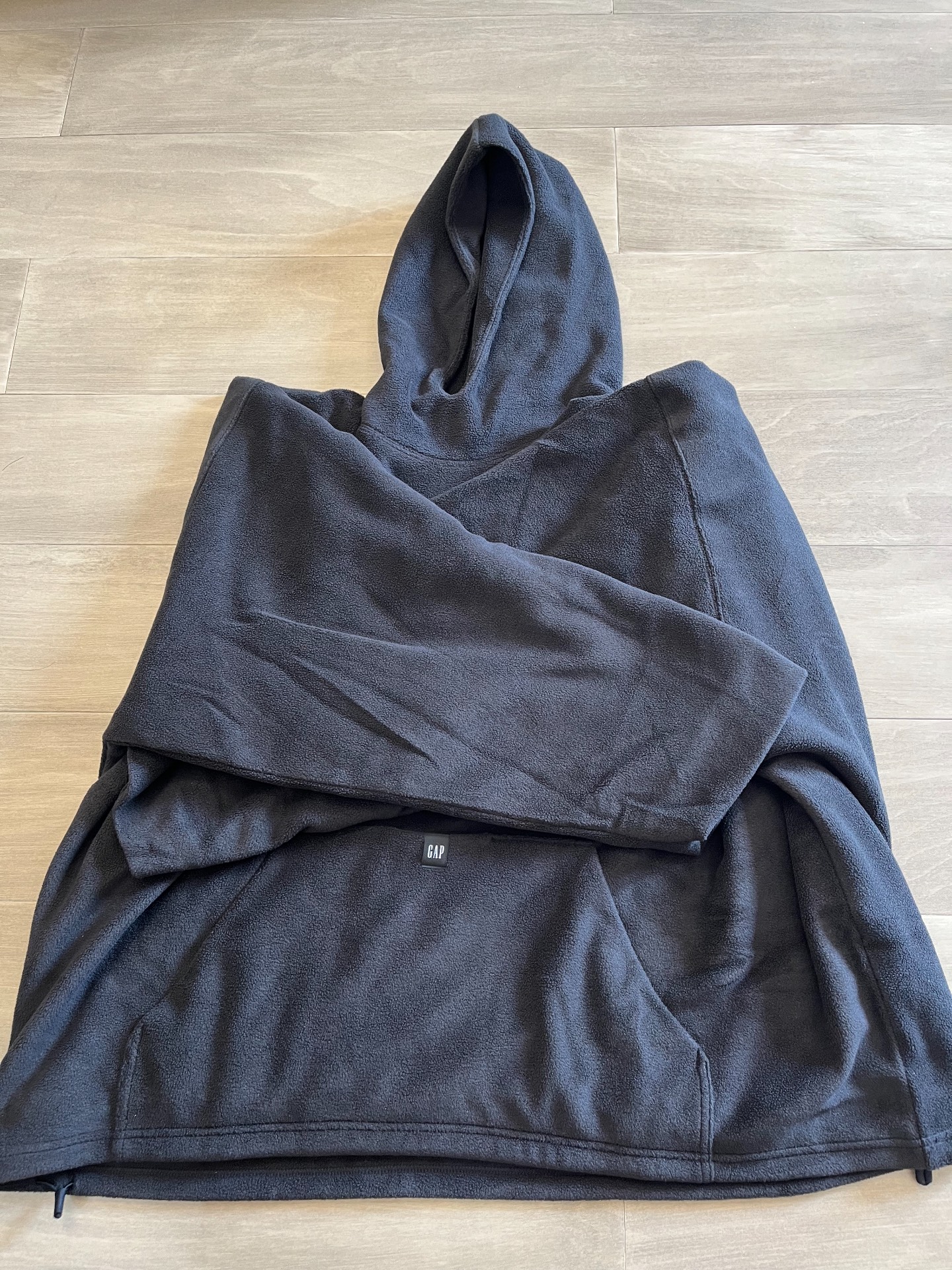 custom review-YEEZY x Balenciaga Gap X Balenciaga Collaboration FW22 Свитшот Мужской Черный