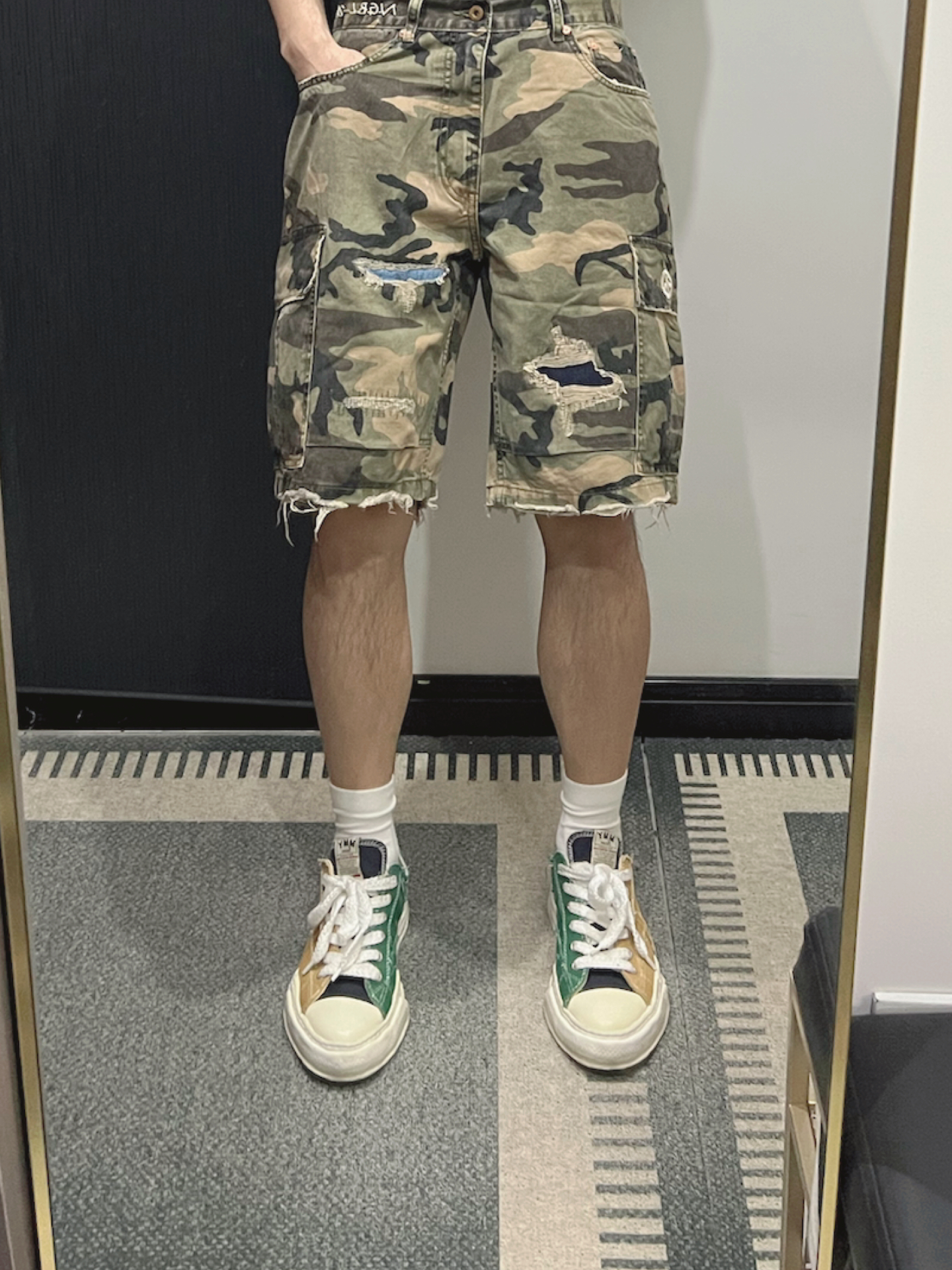 夏季宝藏迷彩短裤分享!