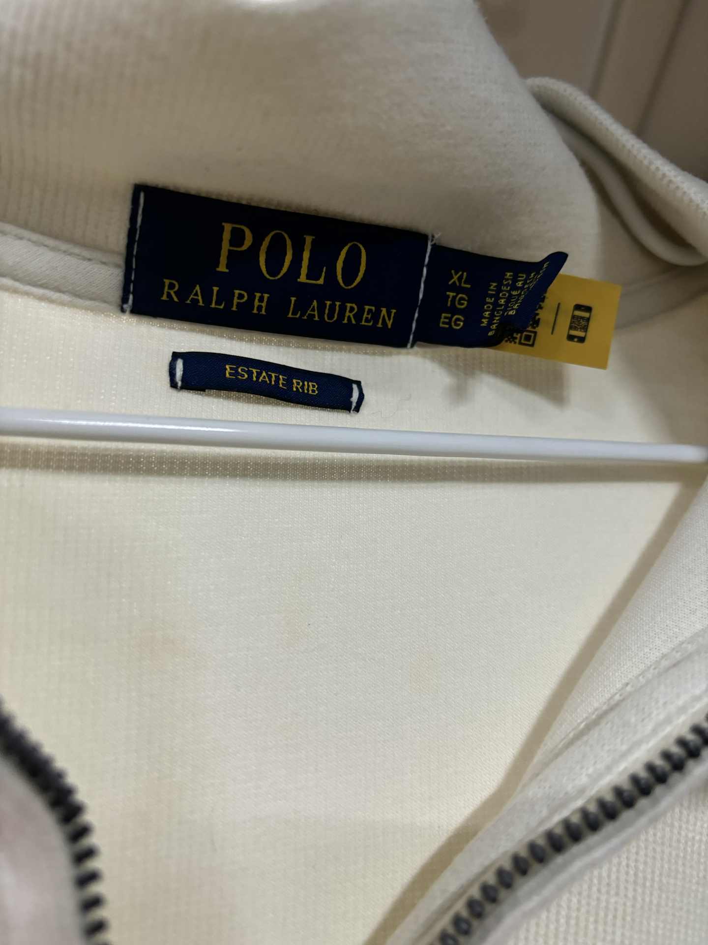 custom review-Polo Ralph Lauren FW23 Толстовка Мужской Белый