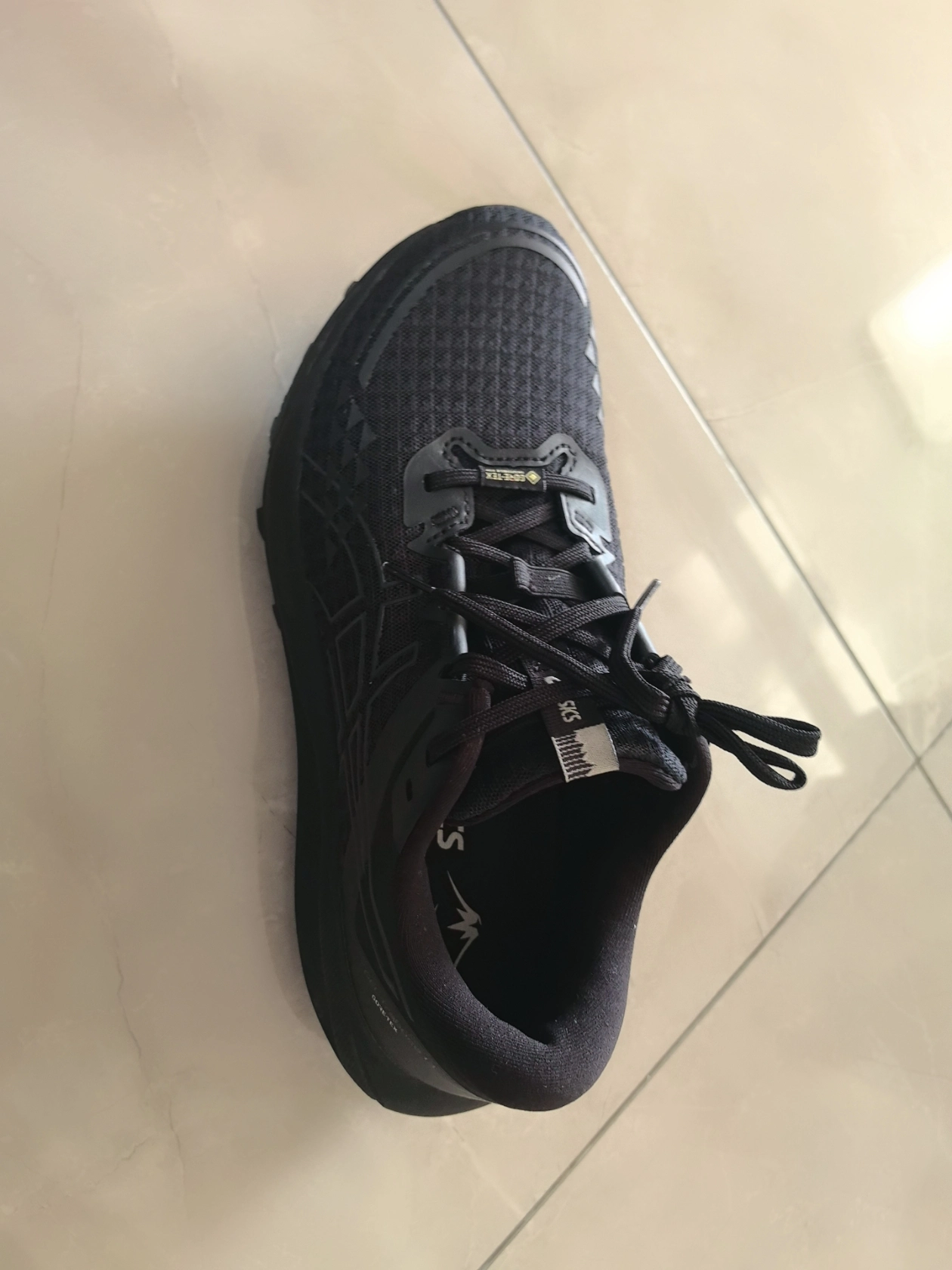 custom review-ASICS Гель TRABUCO 13 Устойчивый к истиранию Дышащий Легкий Низкий Топ Повседневные Беговые Кроссовки Мужские Черные