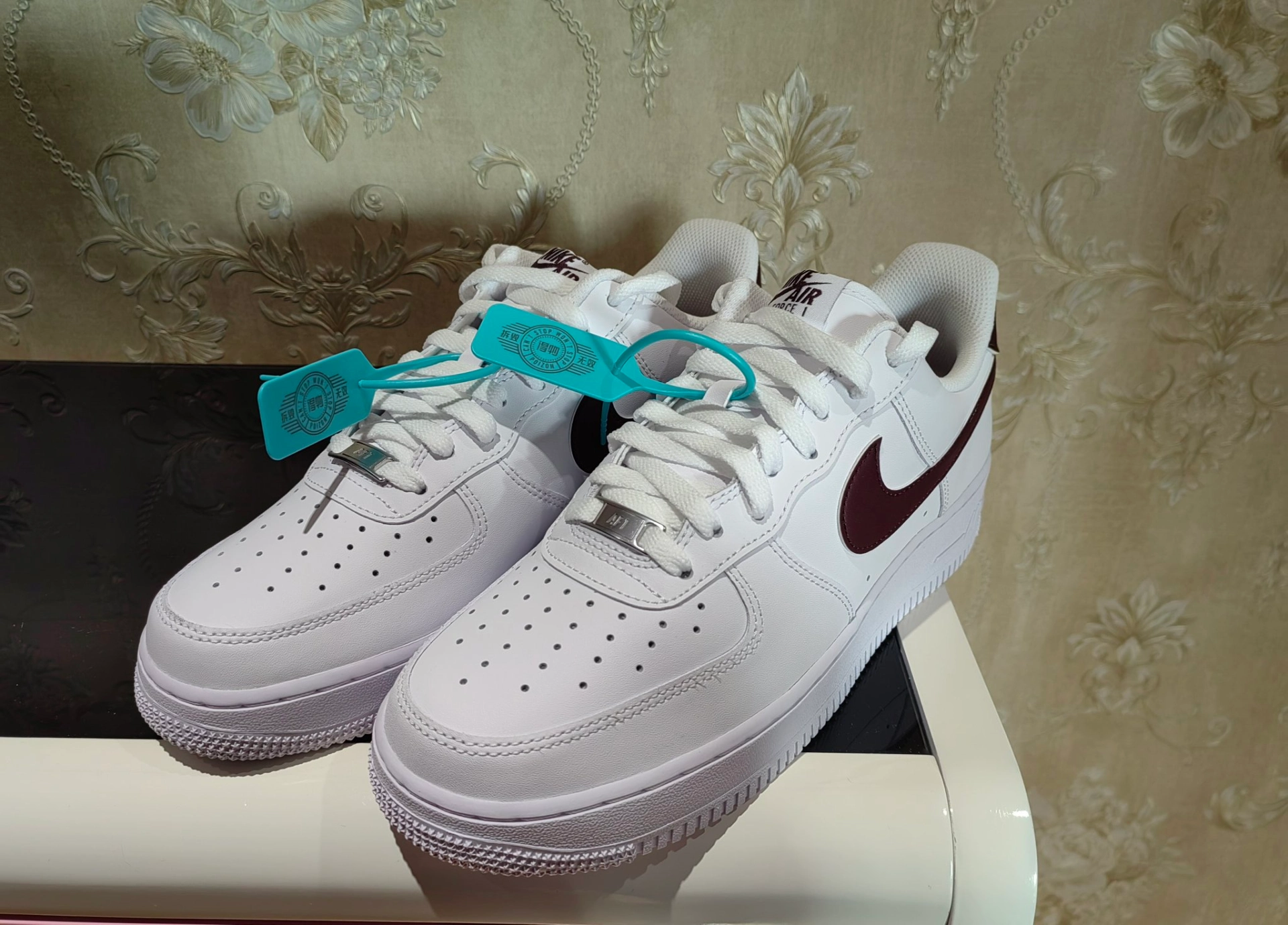 custom review-Nike Air FORCE 1 Slip Resistant Abrasion Resistant Низкие Кроссовки для скейтбординга Мужские Белые