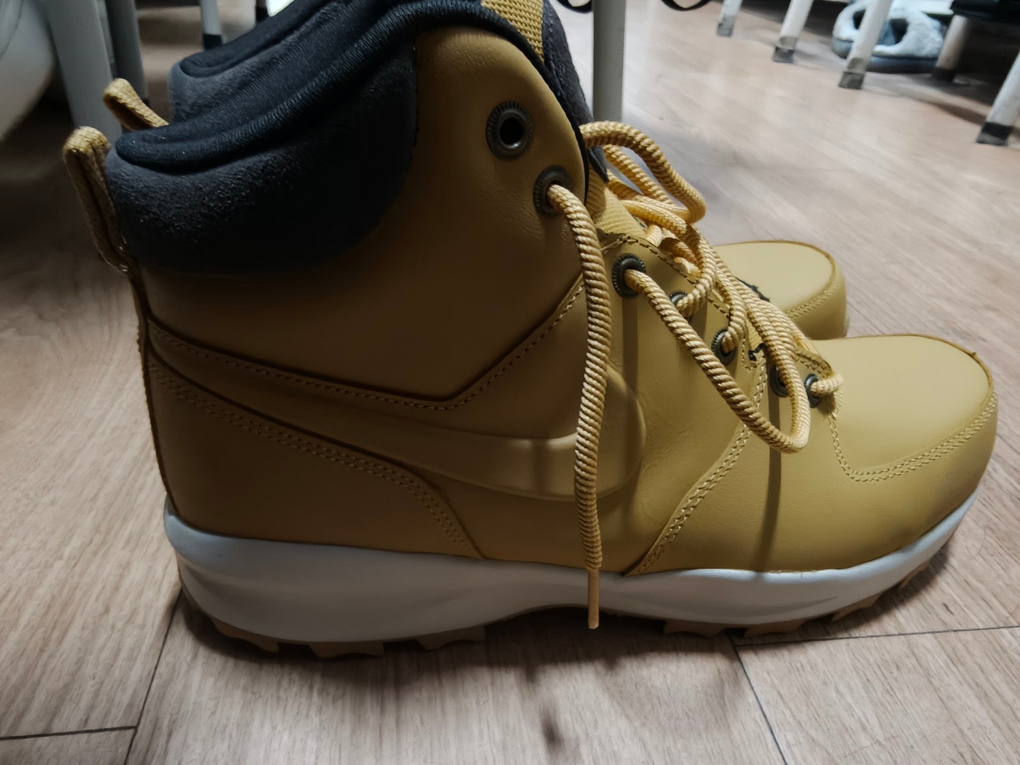 custom review-Ботильоны Nike Manoa Мужские Коричневые