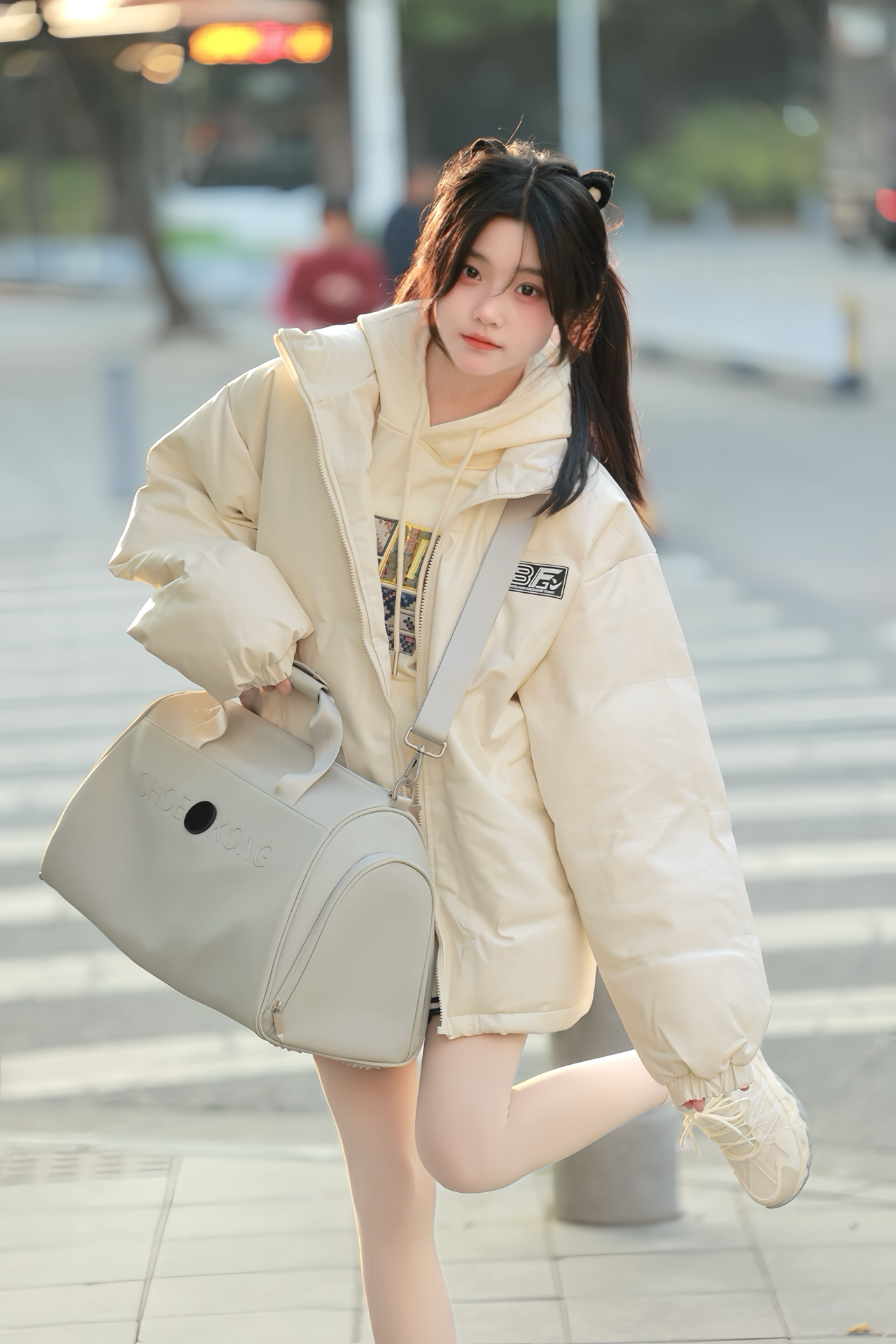 跟着女高中生学穿搭🤍