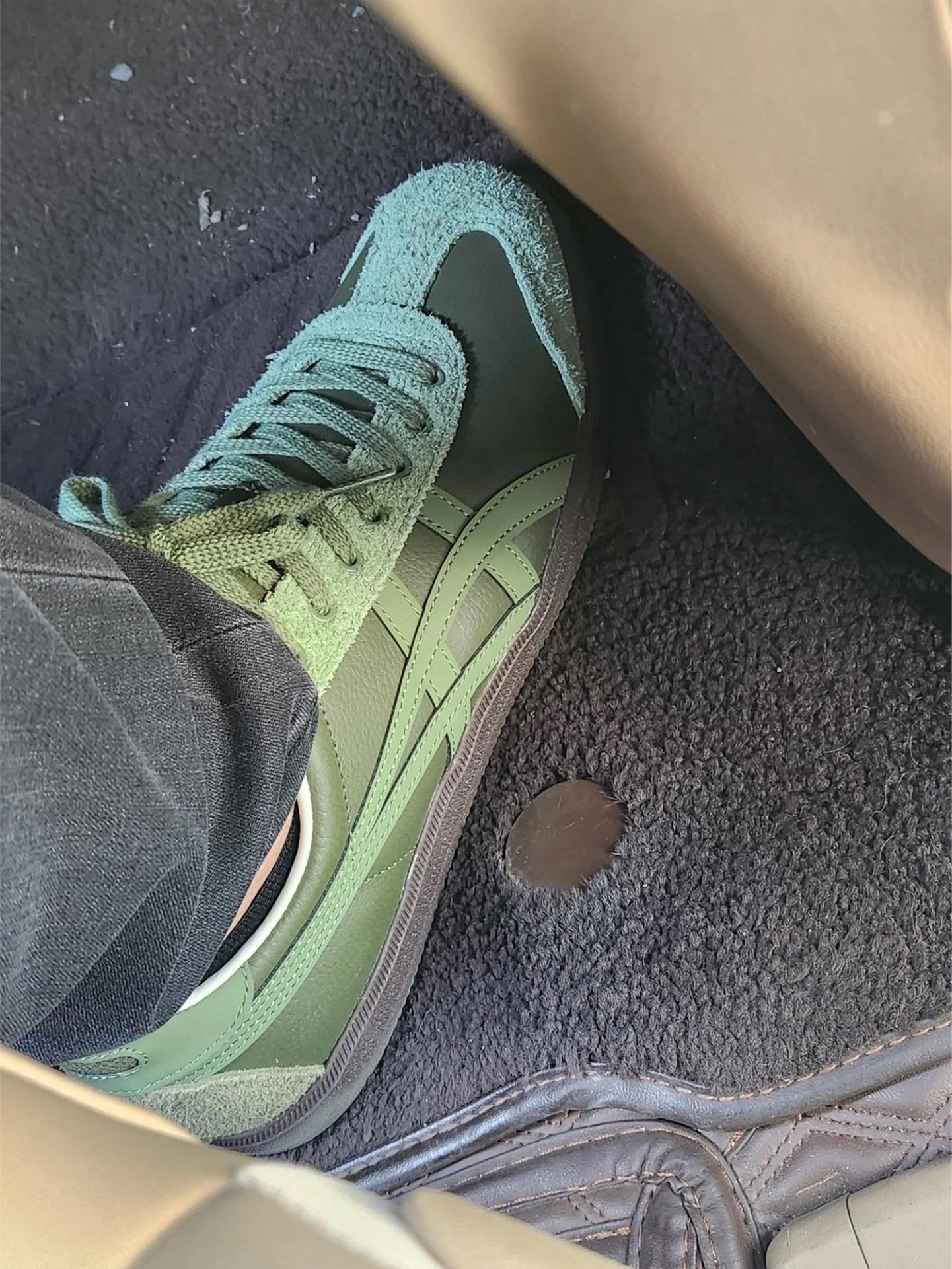 custom review-Onitsuka Tiger Tokuten Slip-resistant Abrasion-resistant Low Top Casual Unisex Green Onitsuka Tiger Tokuten Противоскользящий Устойчивый к истиранию Низкий Топ Повседневный Унисекс Зеленый