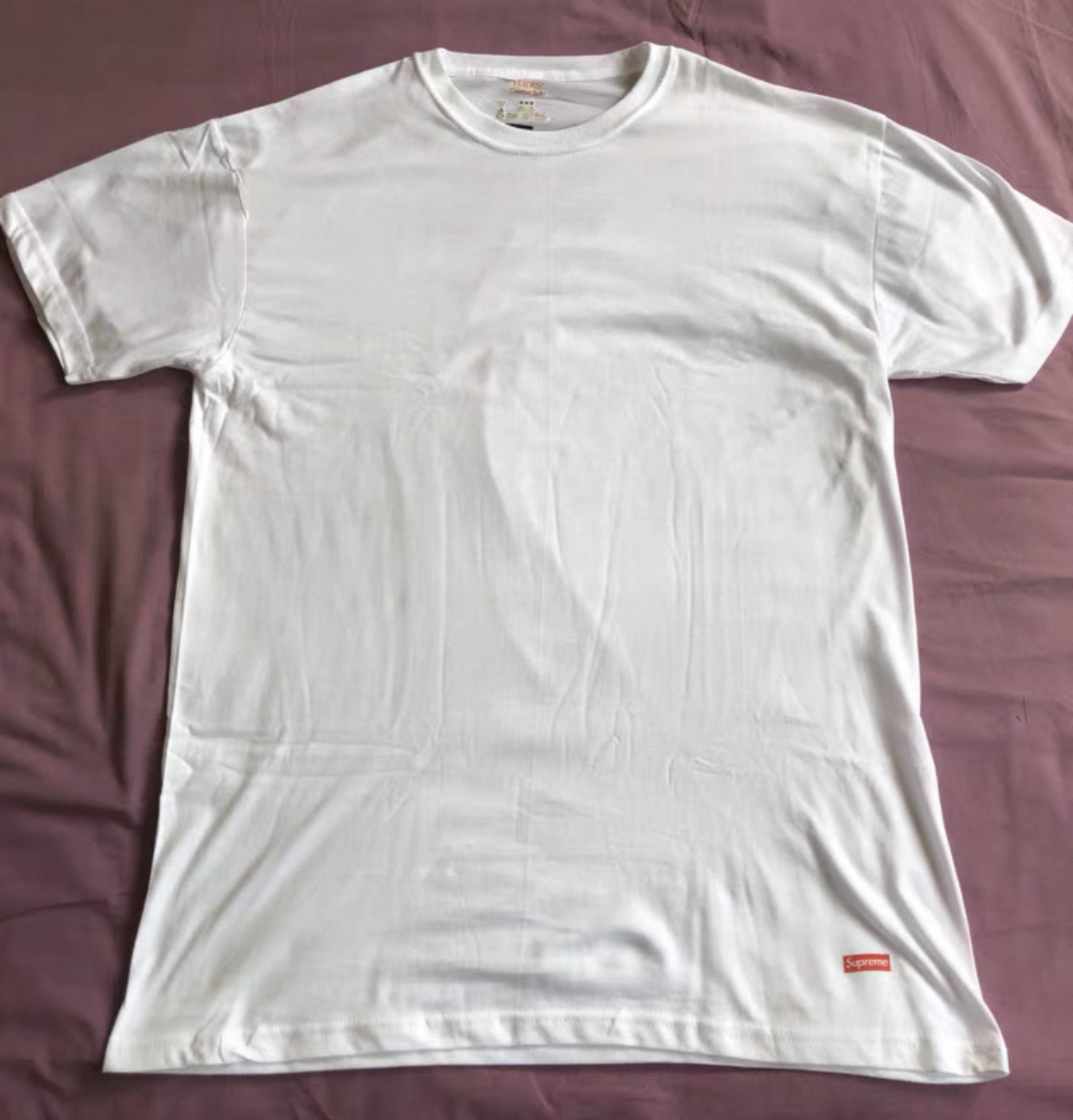 custom review-Supreme T-Shirt Унисекс 3 Пачки Белый
