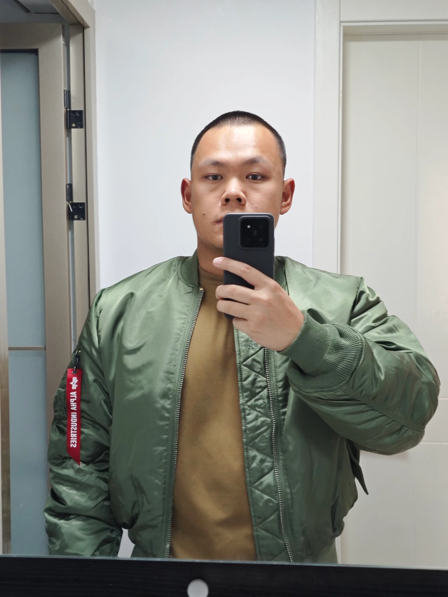 custom review-Куртка Alpha Industries унисекс армейского зеленого цвета