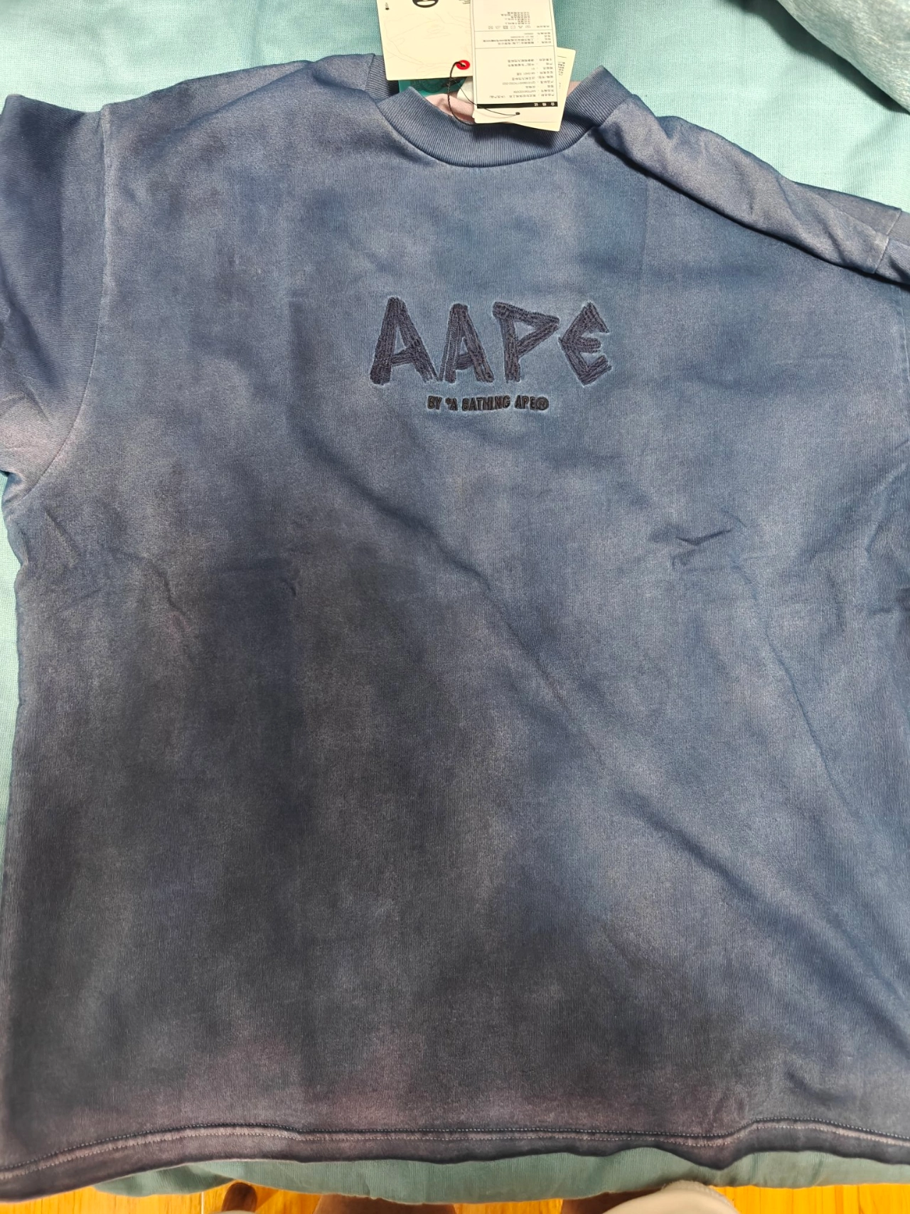 custom review-AAPE Мужские T-рубашки