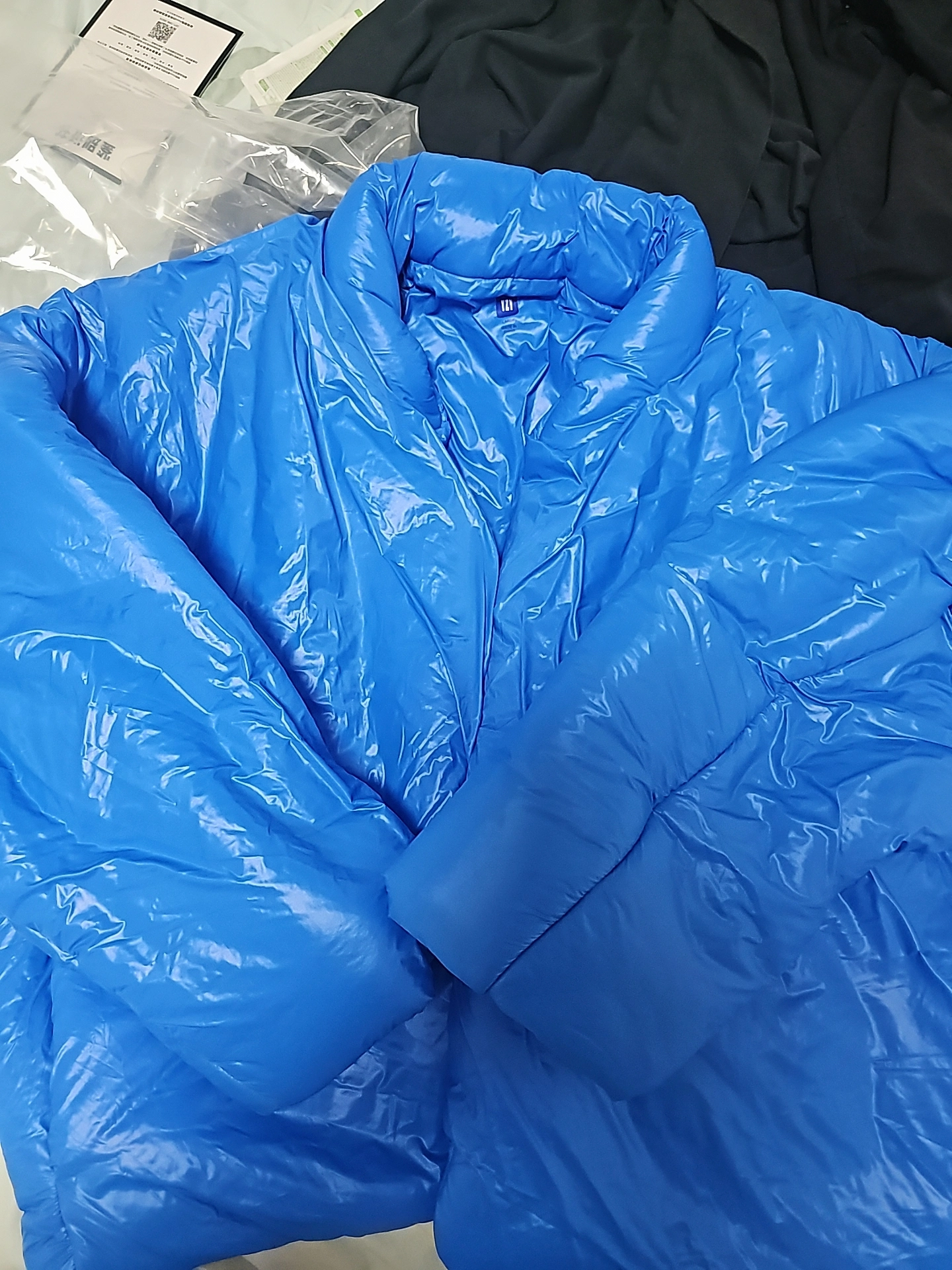 custom review-YEEZY x Gap X Balenciaga Gap X Balenciaga Collaboration Пуховая куртка Зимний Унисекс Кляйн-синий