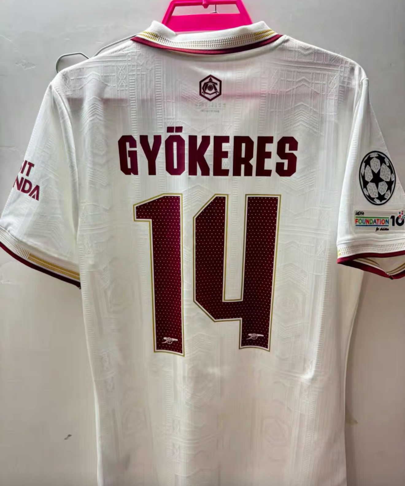 custom review-Adidas Originals SS25 Арсенал THIRD Футбол Джерси Мужской