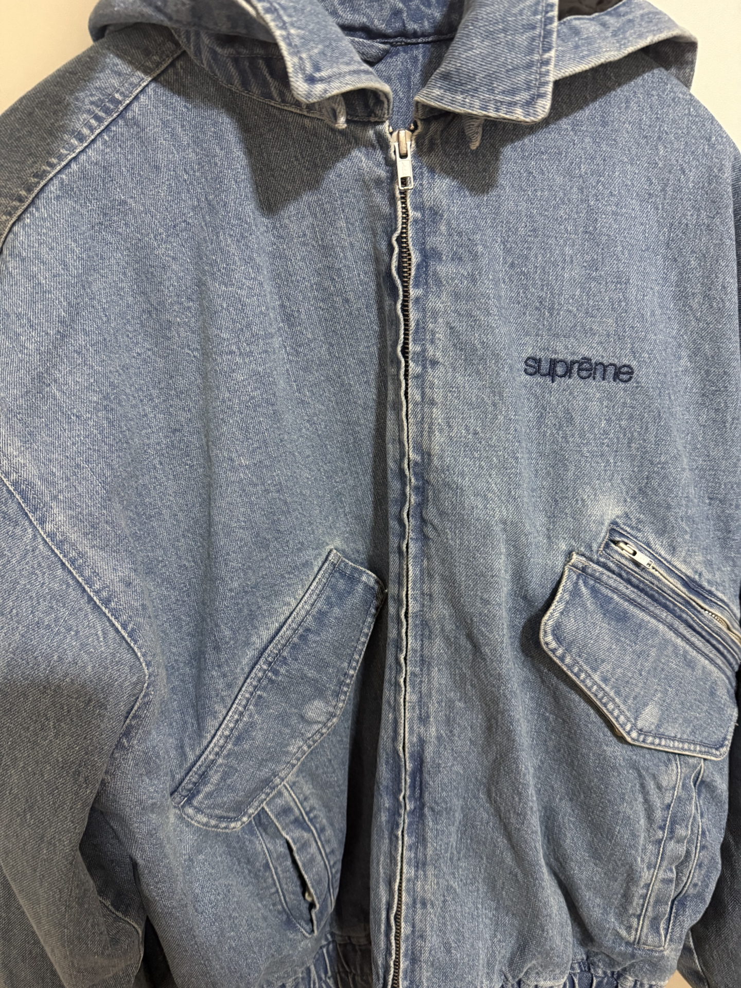 custom review-Supreme FW25 WEEK3 С капюшоном Utility Куртка Унисекс