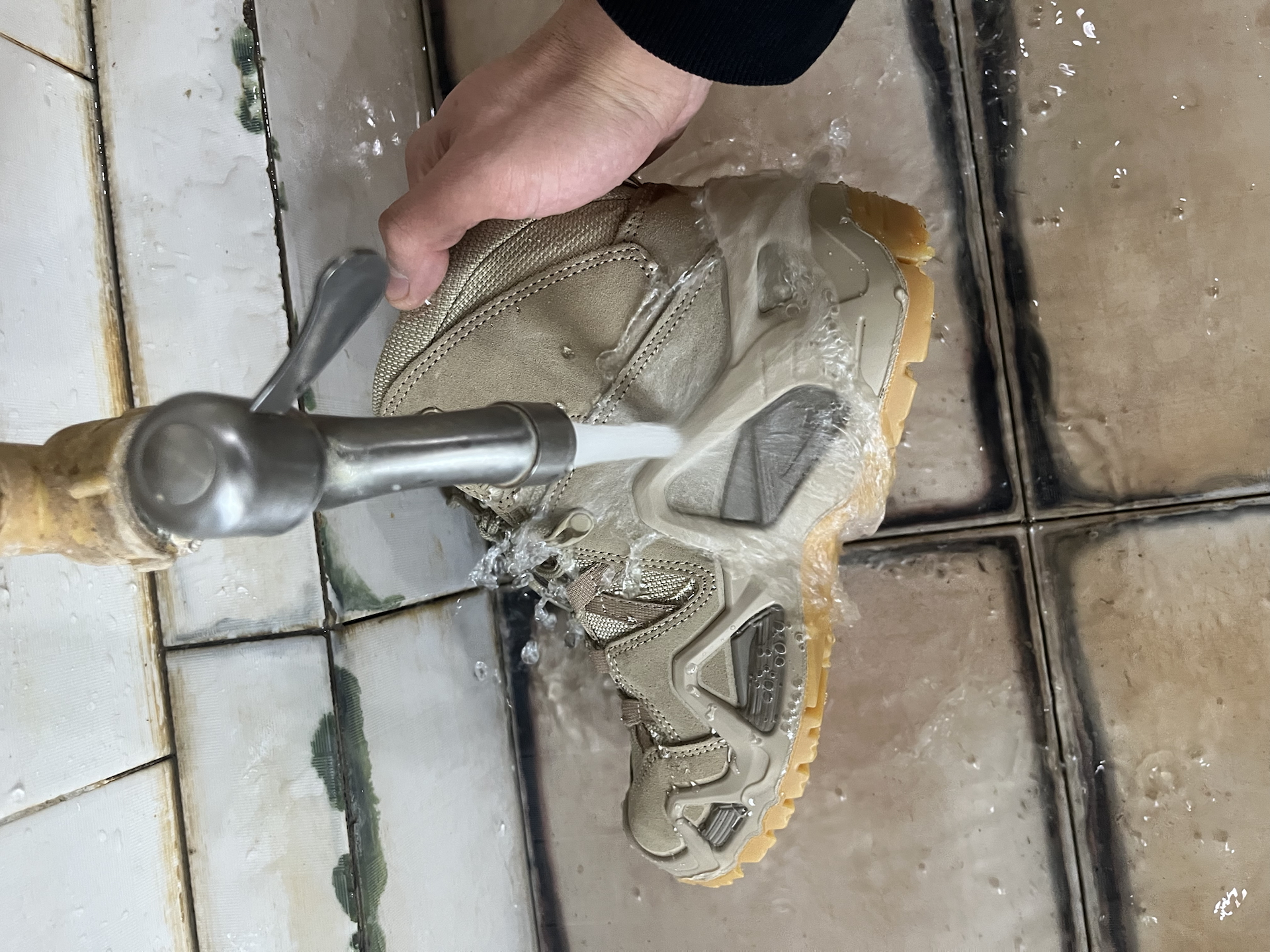 custom review-Lowa ZEPHYR GT Водонепроницаемый Устойчивый к истиранию Амортизация Против скольжения Короткий Аутдор Мужской Песочный