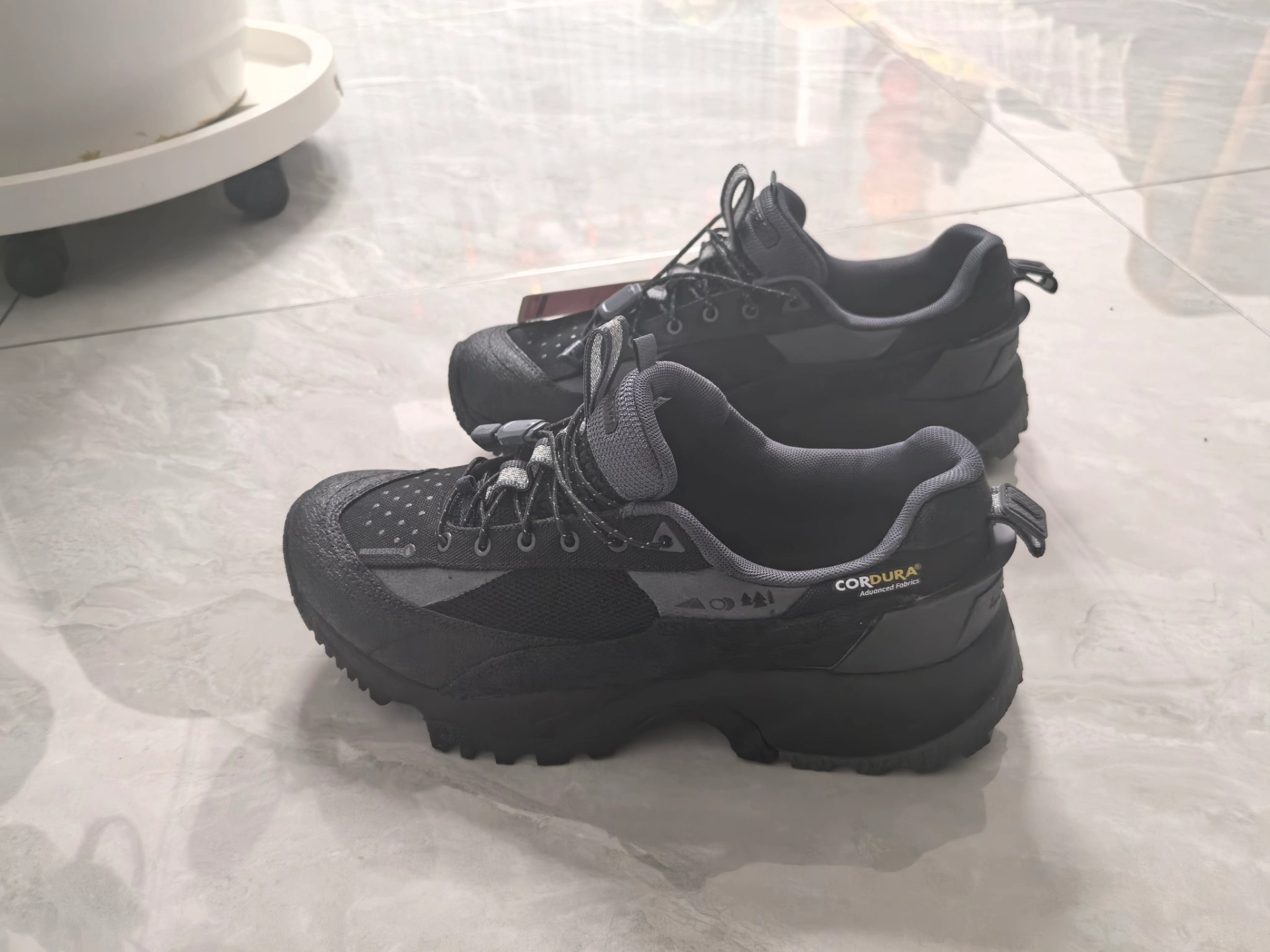 custom review-Лайнер Outdoor CF Tracing Wild Xingshan PRO Амортизация Водонепроницаемый Низкий Топ Повседневная Обувь Мужская Черный