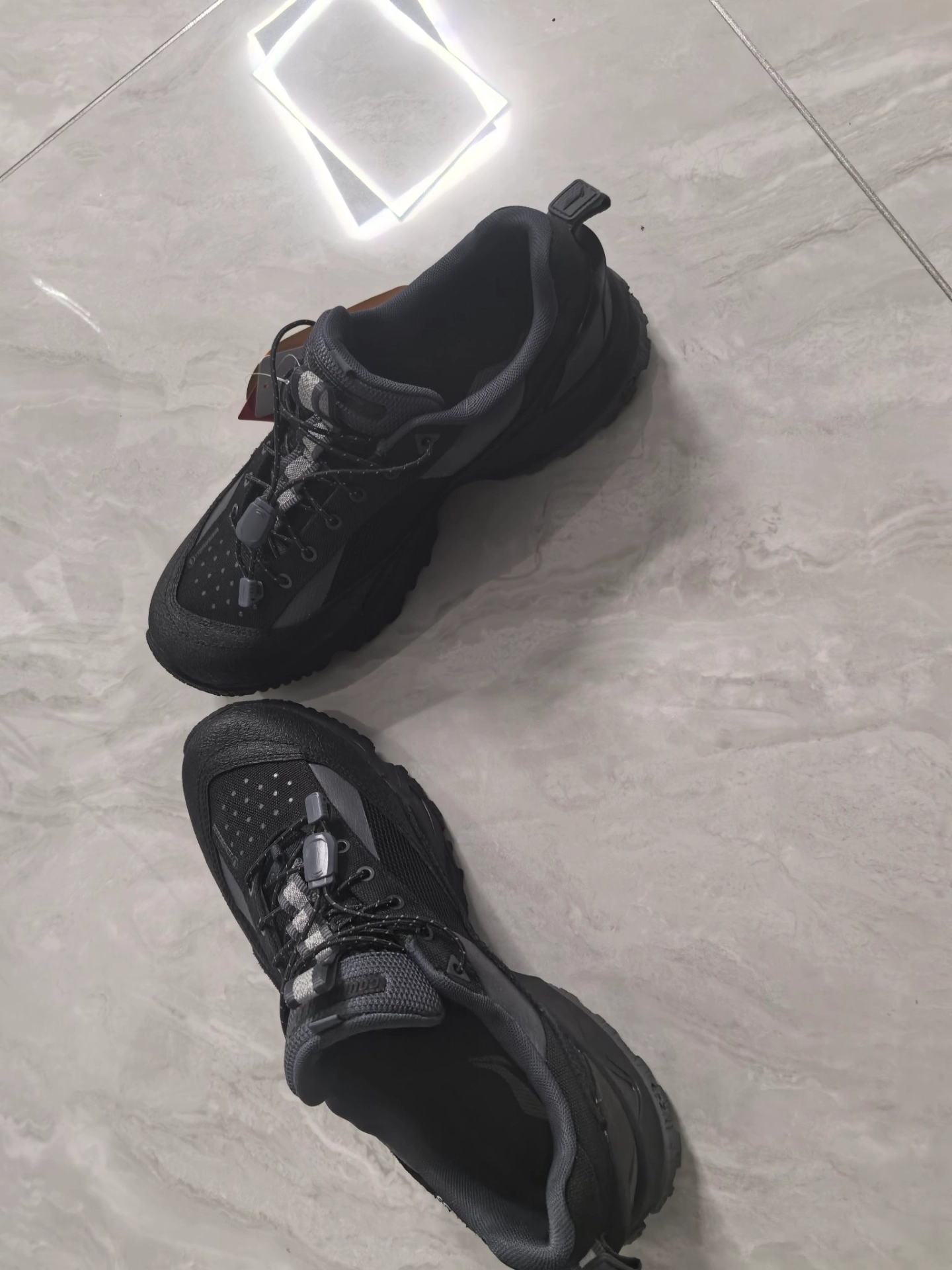 custom review-Лайнер Outdoor CF Tracing Wild Xingshan PRO Амортизация Водонепроницаемый Низкий Топ Повседневная Обувь Мужская Черный