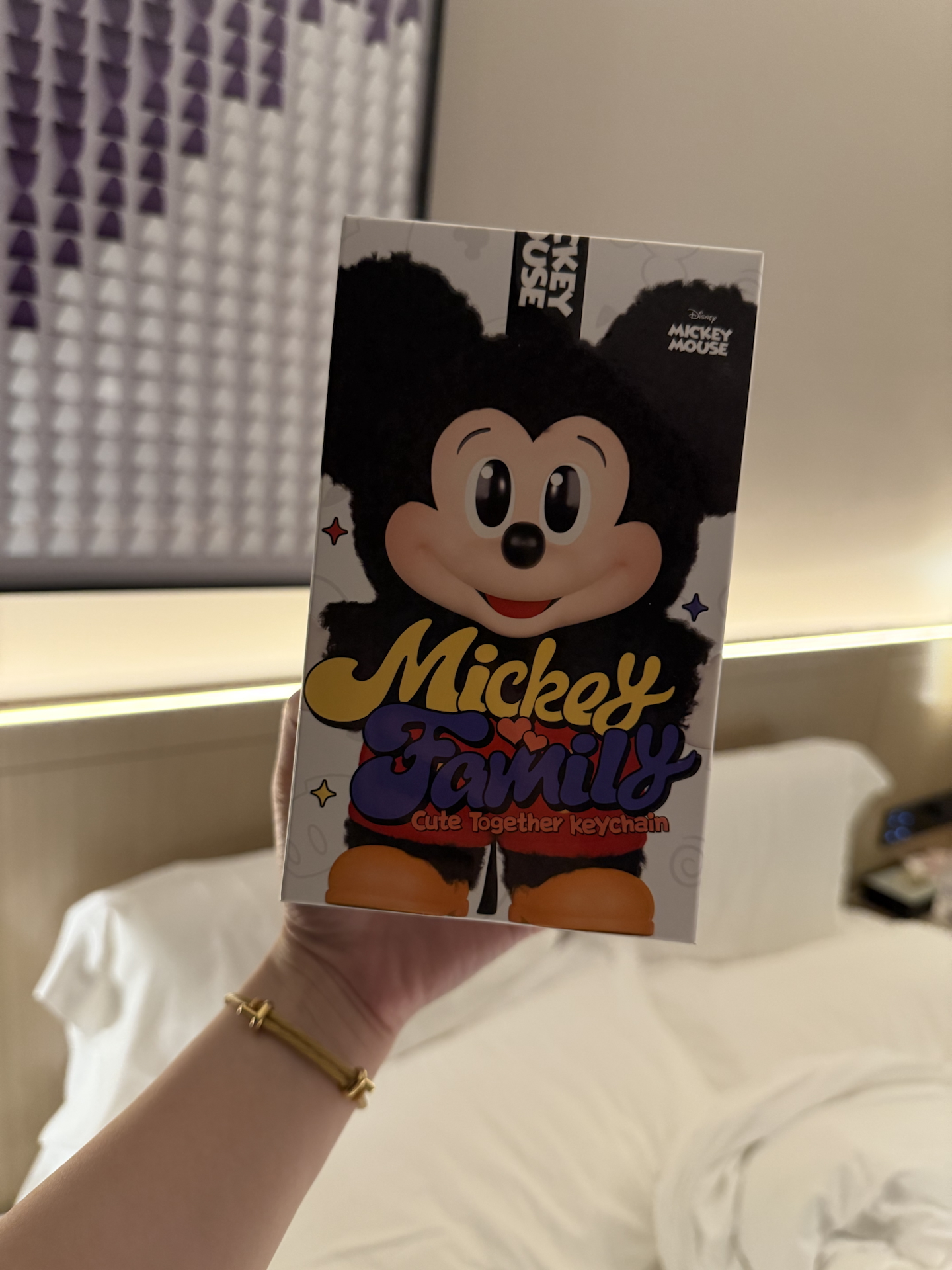 custom review-POP MART Коллаборация Edition Mickey Mouse Family Vinyl Плюшевый Брелок Слепые Коробки Один Mystery Коробка Целая Коробка 8 шт