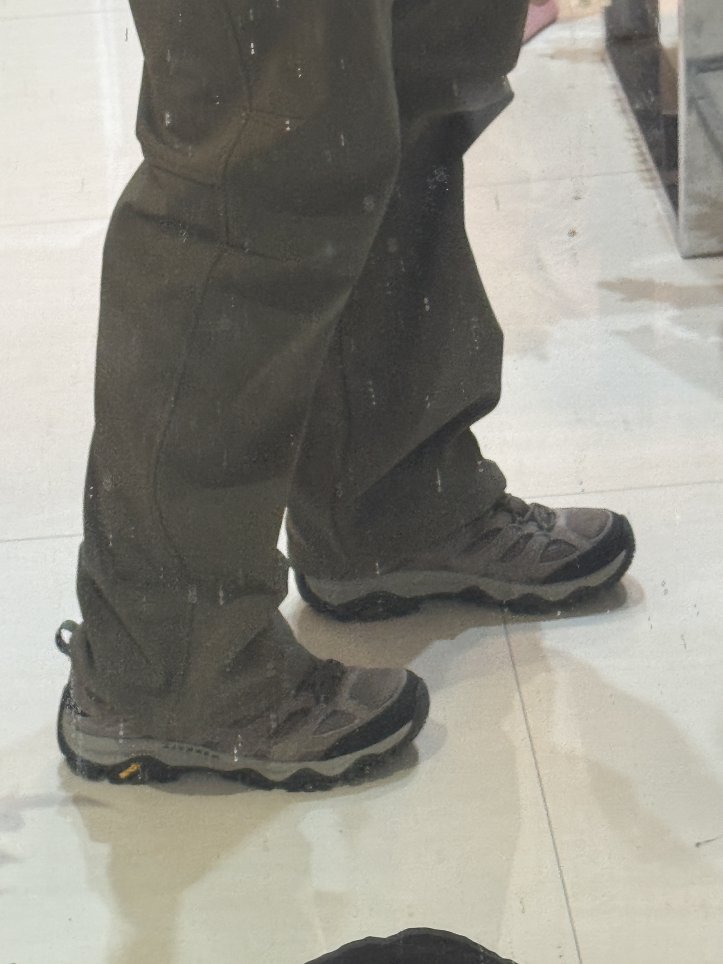 custom review-MERRELL MOAB 3 GTX Ткань противоскользящая и устойчивая к истиранию низкий верх походная обувь мужская темно-серо-синий