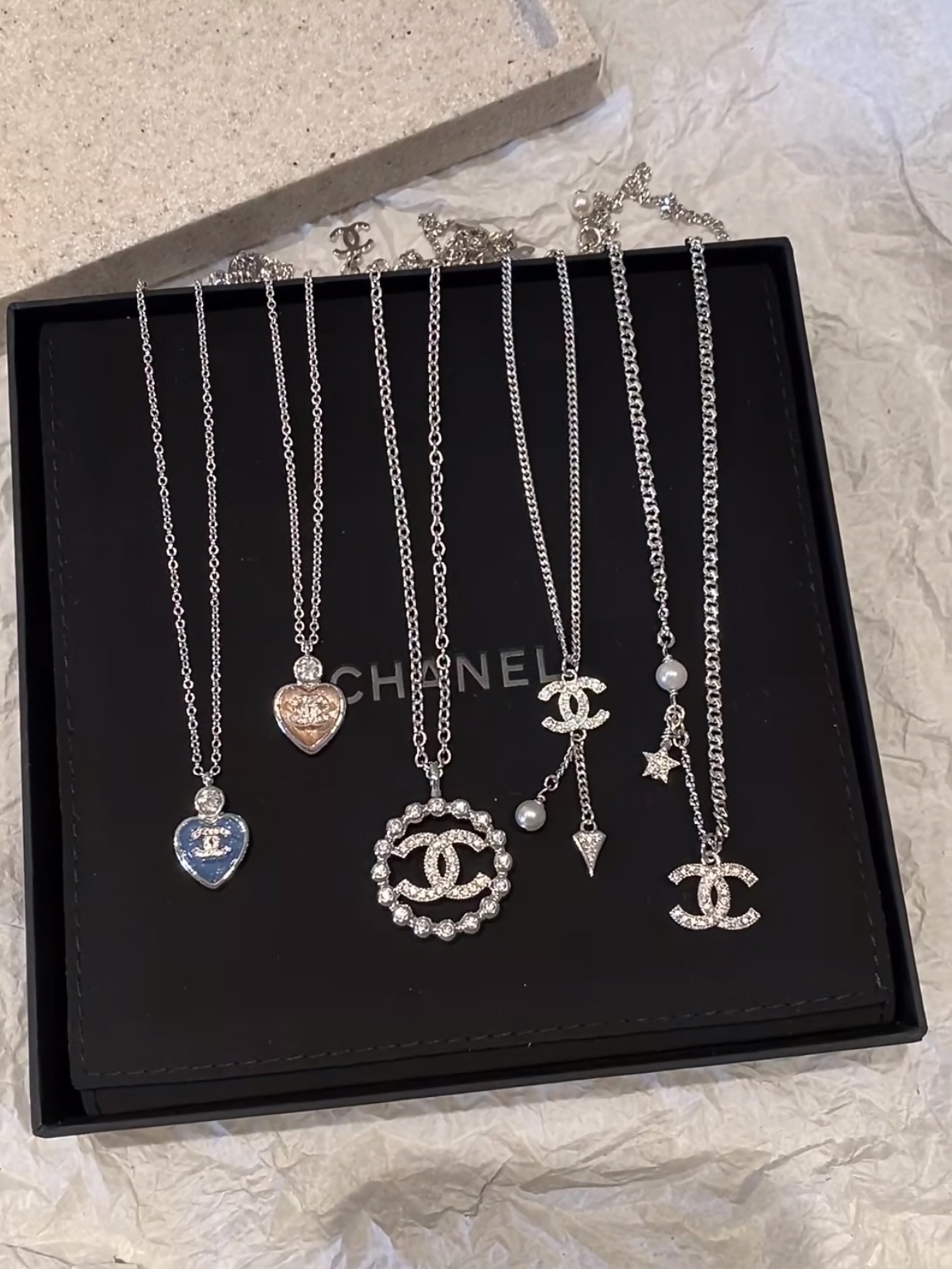 香奈儿chanel宝藏项链大公开!