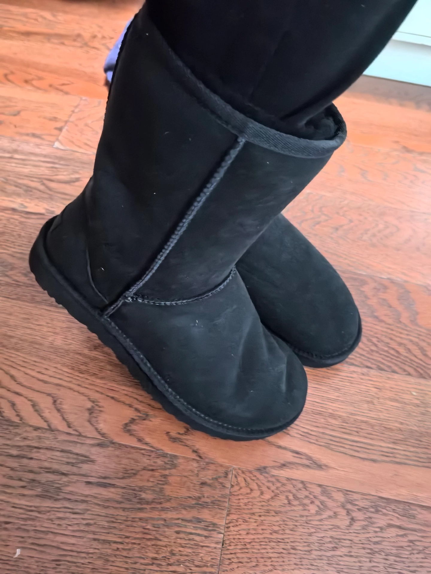 custom review-UGG CLASSIC SHORT II Снекерки Женские Черные