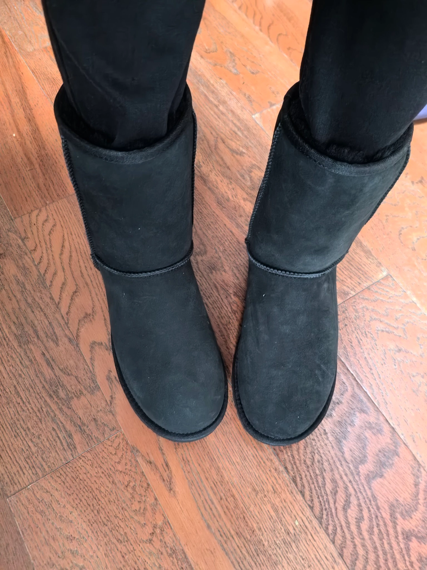 custom review-UGG CLASSIC SHORT II Снекерки Женские Черные