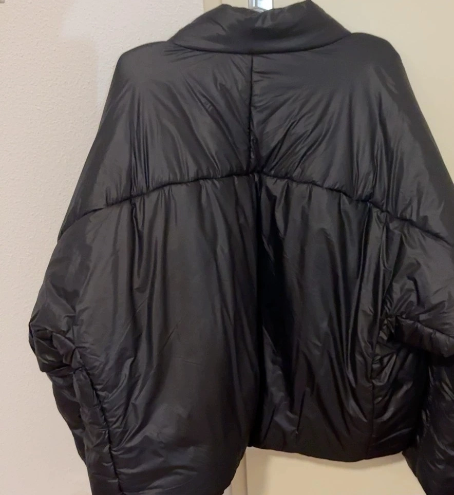 custom review-Yeezy X Gap X Balenciaga Хлопковый пуховик Зимний Мужской Черный