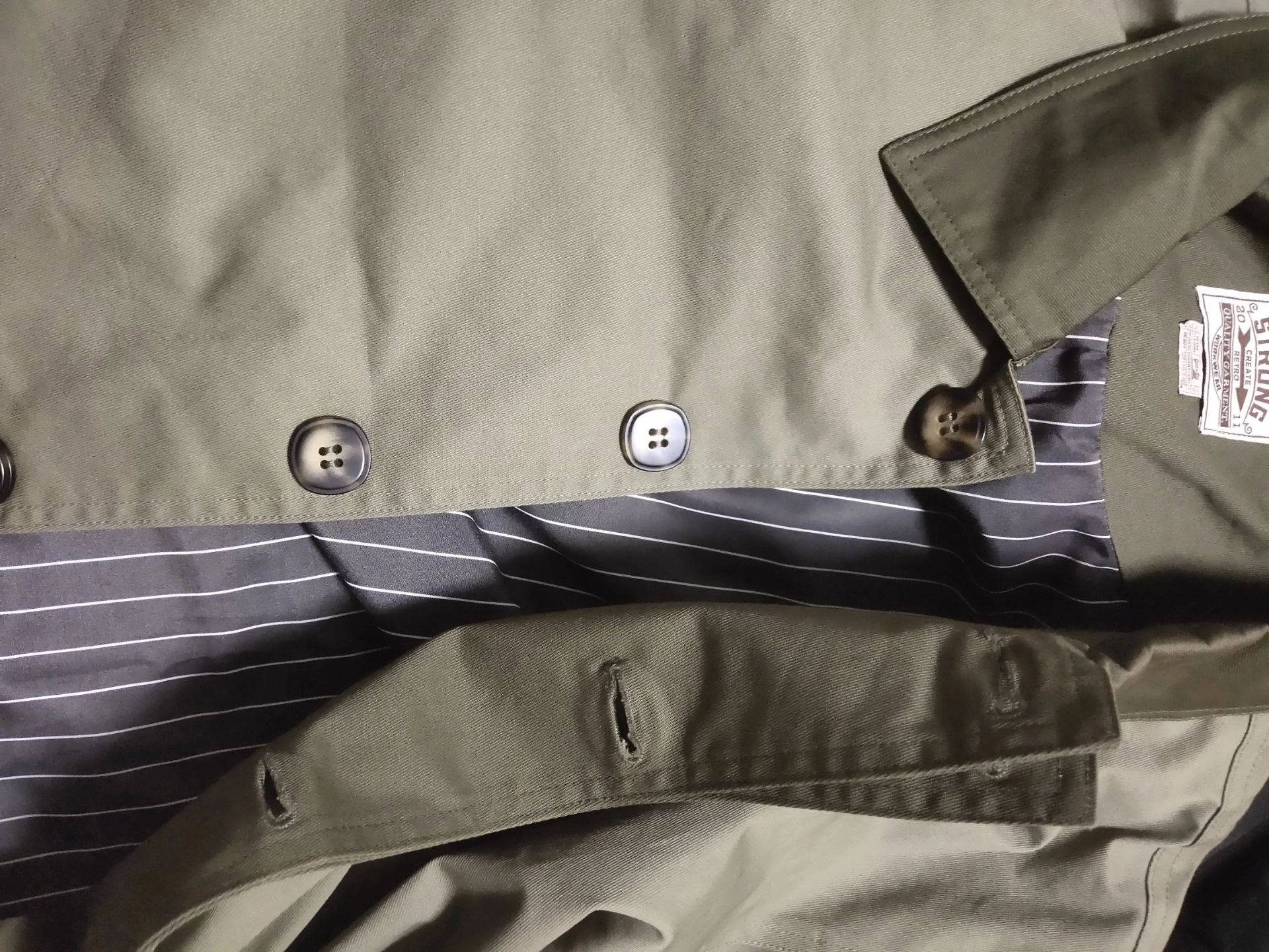 custom review-MADEN Мужской тренч