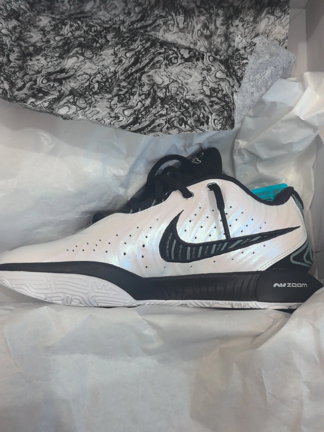 custom review-Nike Lebron 21 Low Топ Баскетбольные Кроссовки Мужские Silver Black Международная Версия