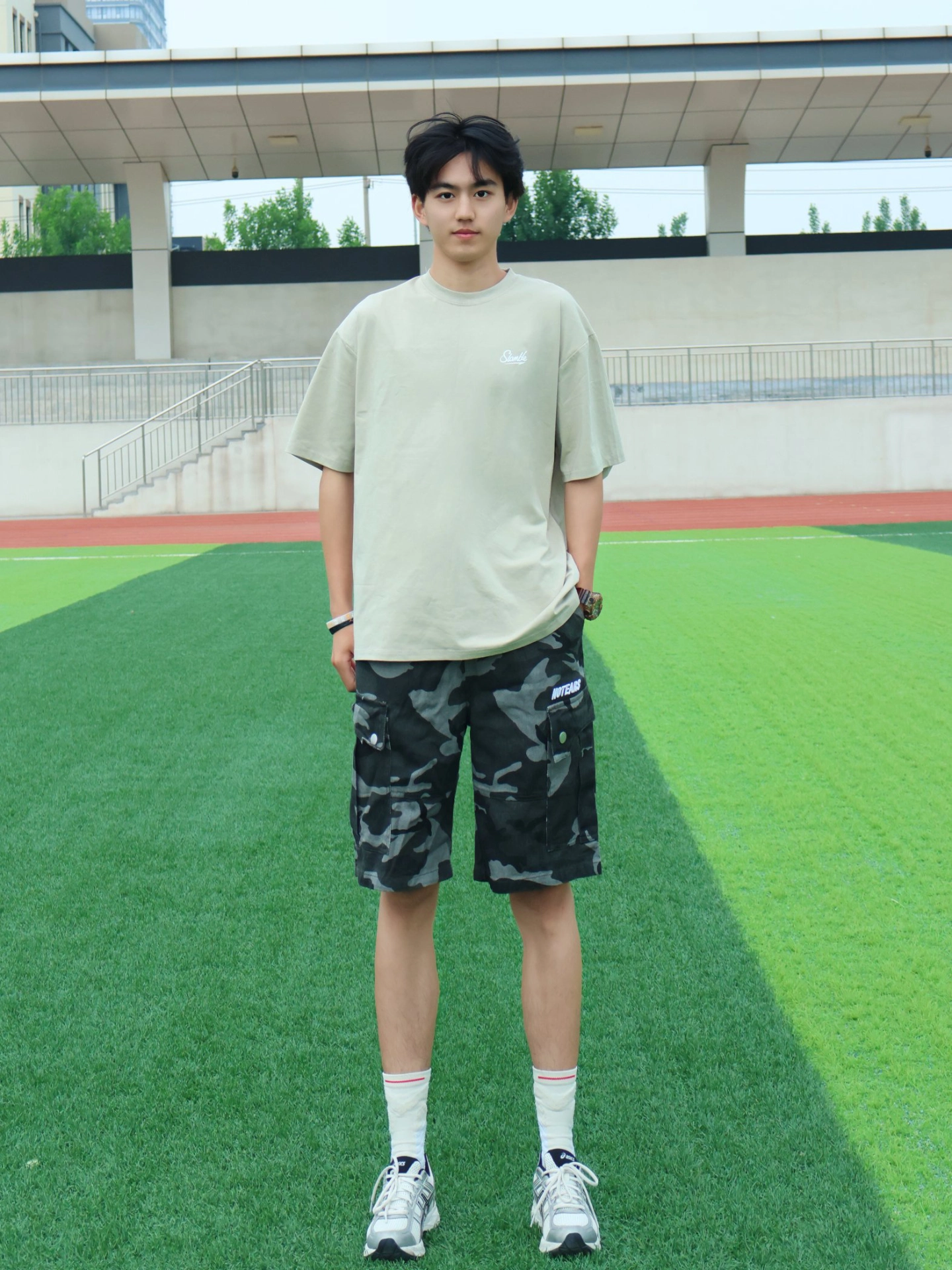 男生无法拒绝的迷彩短裤