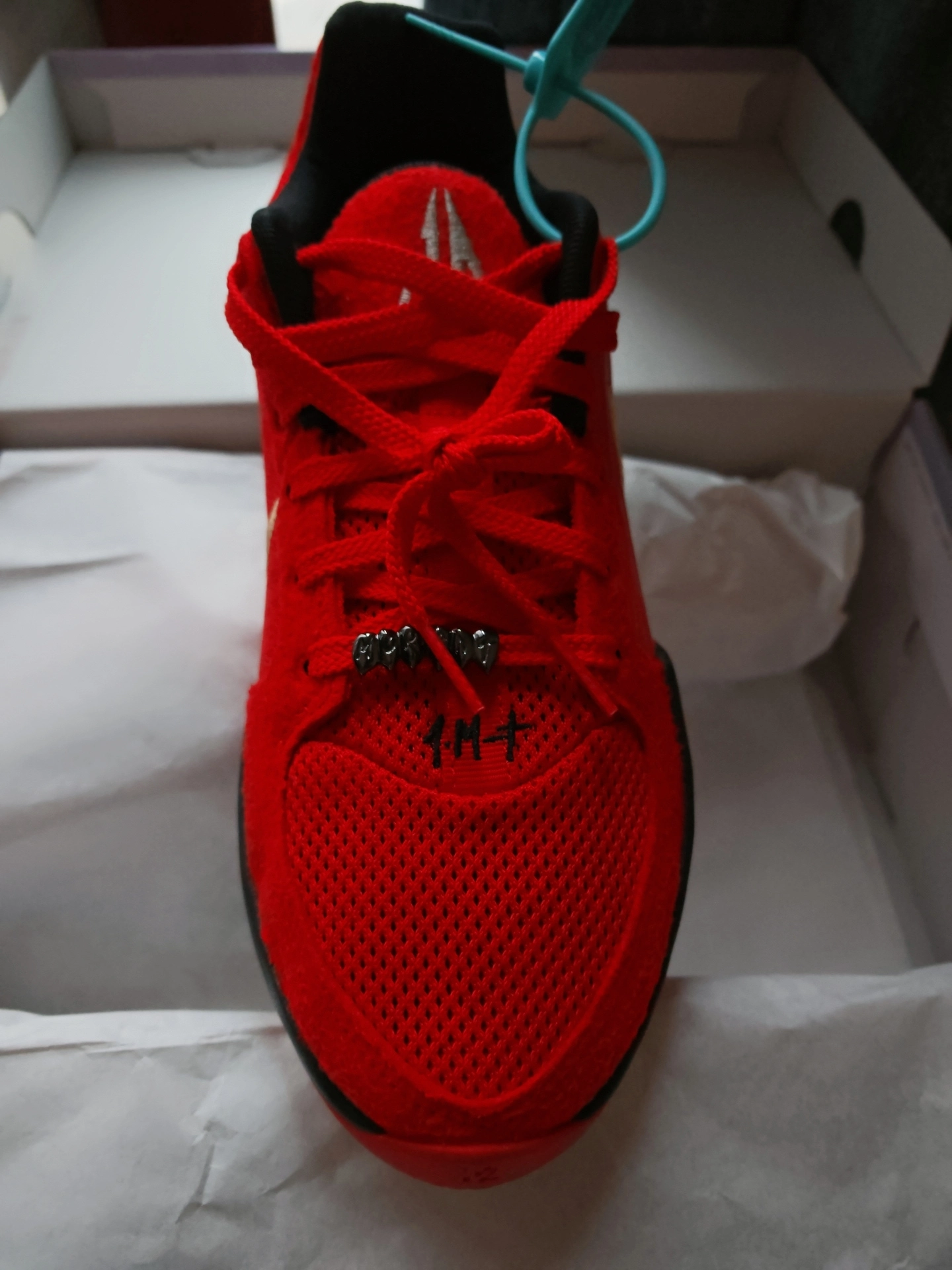 custom review-Nike Ja Morant 2 Slip Устойчивый к истиранию Низкий Топ Баскетбольные кроссовки Мужской Красный