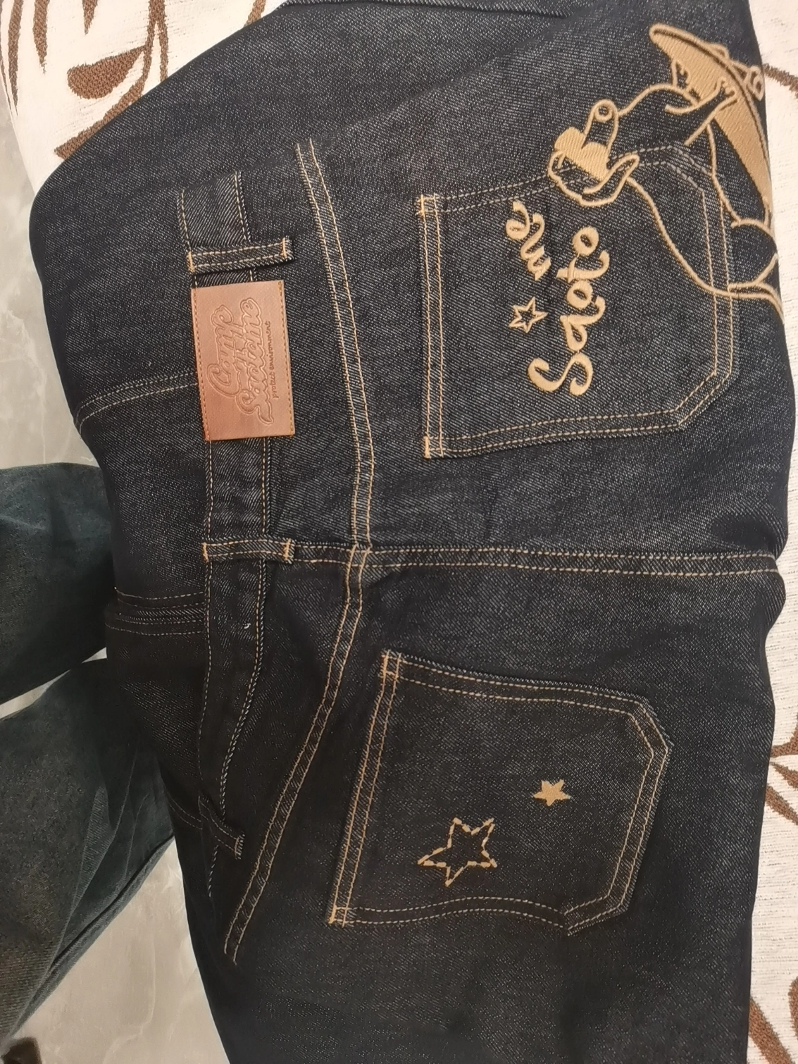 custom review-Saotome Джинсы Унисекс Оригинальные Джинсы