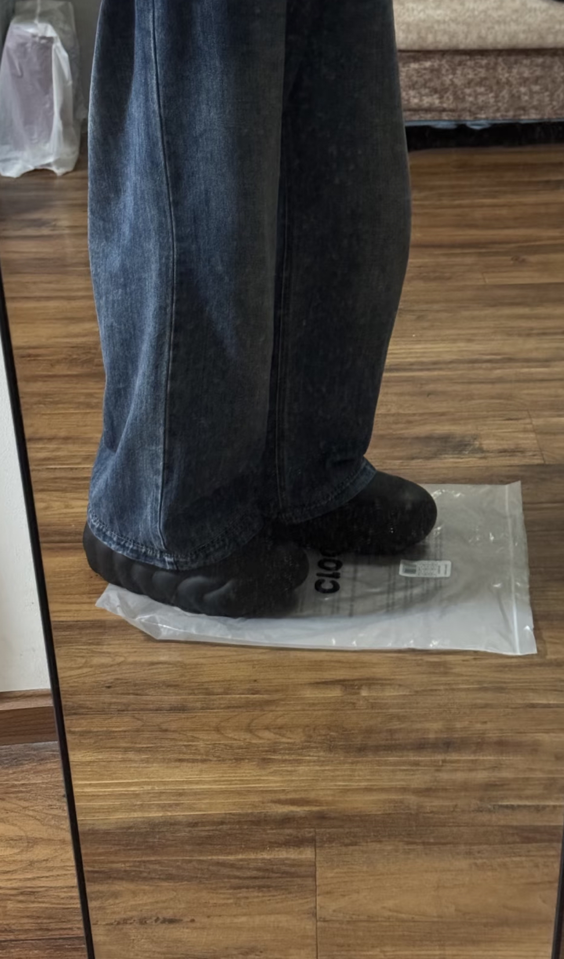 custom review-Crocs Устойчивая к истиранию Низкая Топ Casual Женская Черная