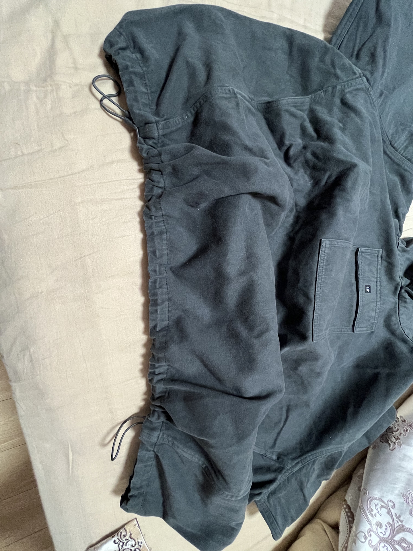 custom review-YEEZY x Gap X Balenciaga Куртка Унисекс Бирюзовый