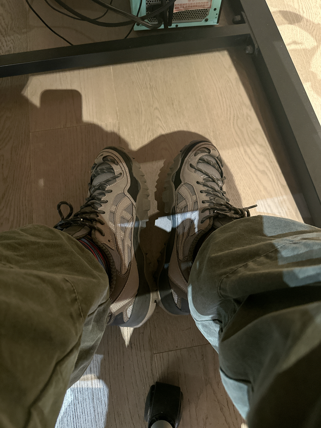 custom review-Asics Гель PICKAX Уличная обувь Унисекс Вулканический серый