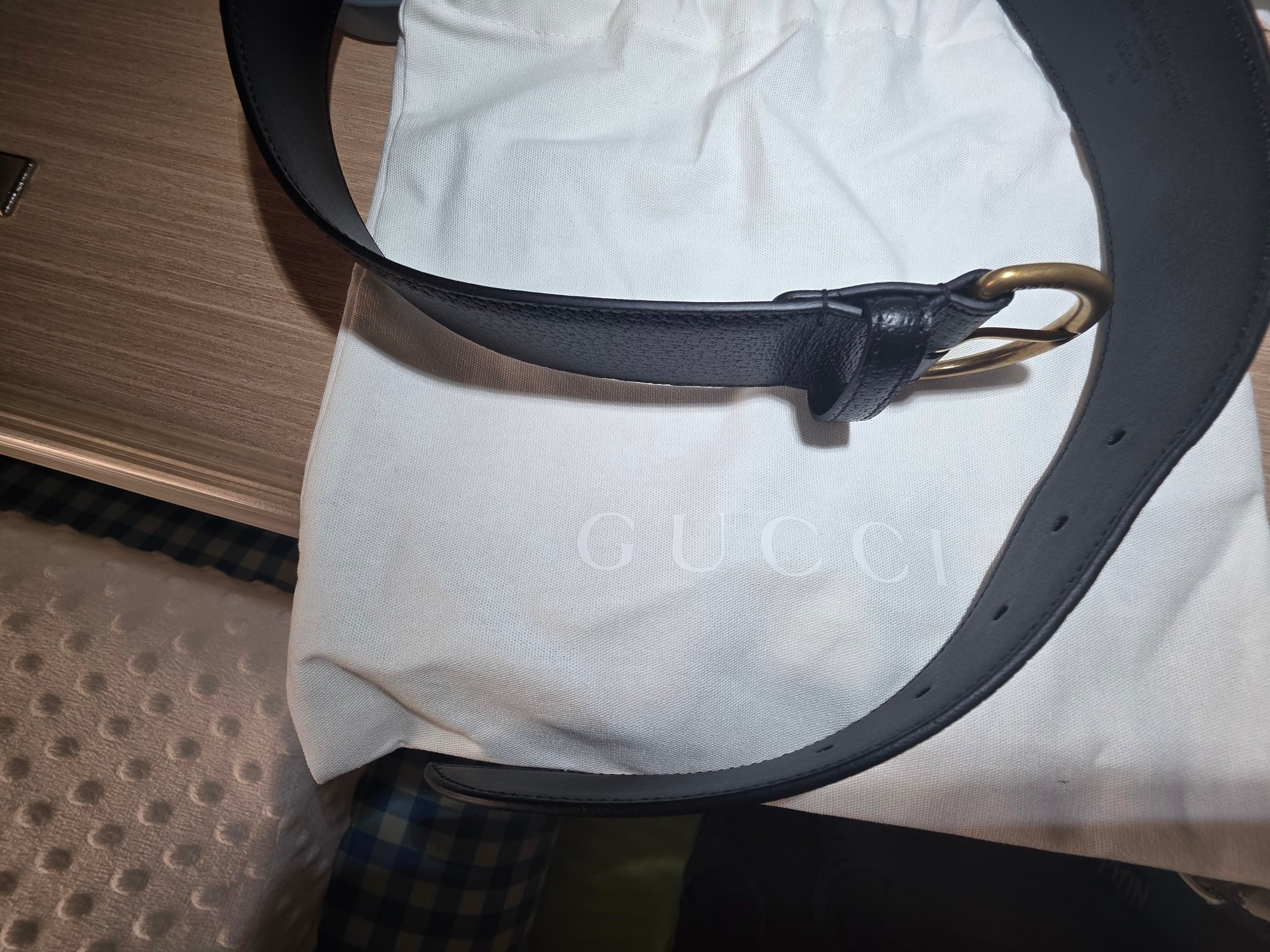 custom review-GUCCI Личи кожа ремень женский черный ширина 3,8 см