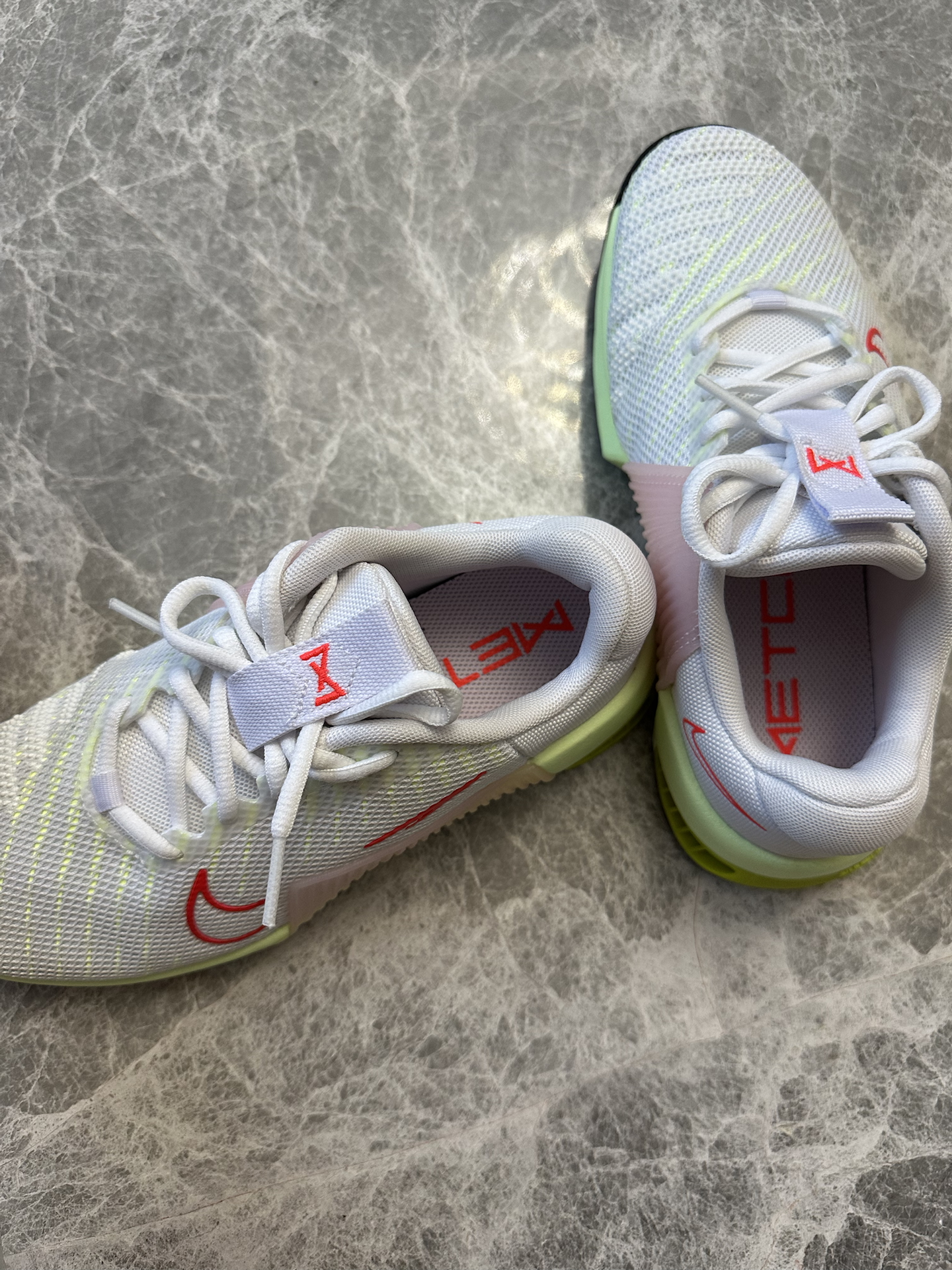 custom review-Nike Metcon 9 Slip-Resistant Low-Top Тренировочные Кроссовки Женские Белые Зеленые