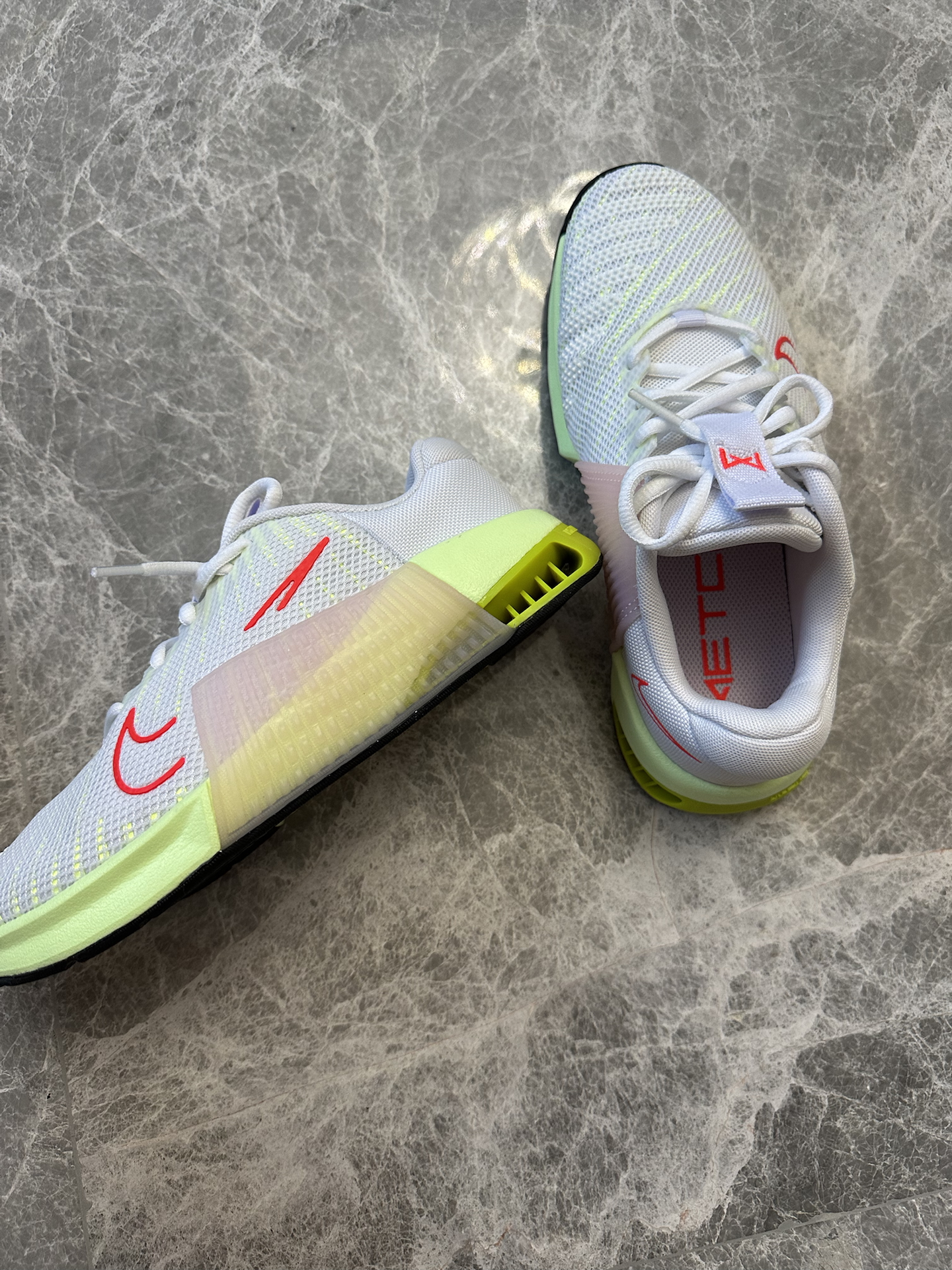 custom review-Nike Metcon 9 Slip-Resistant Low-Top Тренировочные Кроссовки Женские Белые Зеленые